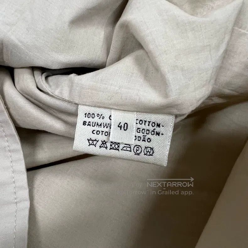 Hermes Hermes Beige canvas coat, windbreaker jacket Size S / US 4 / IT 40 - 7 Thumbnail