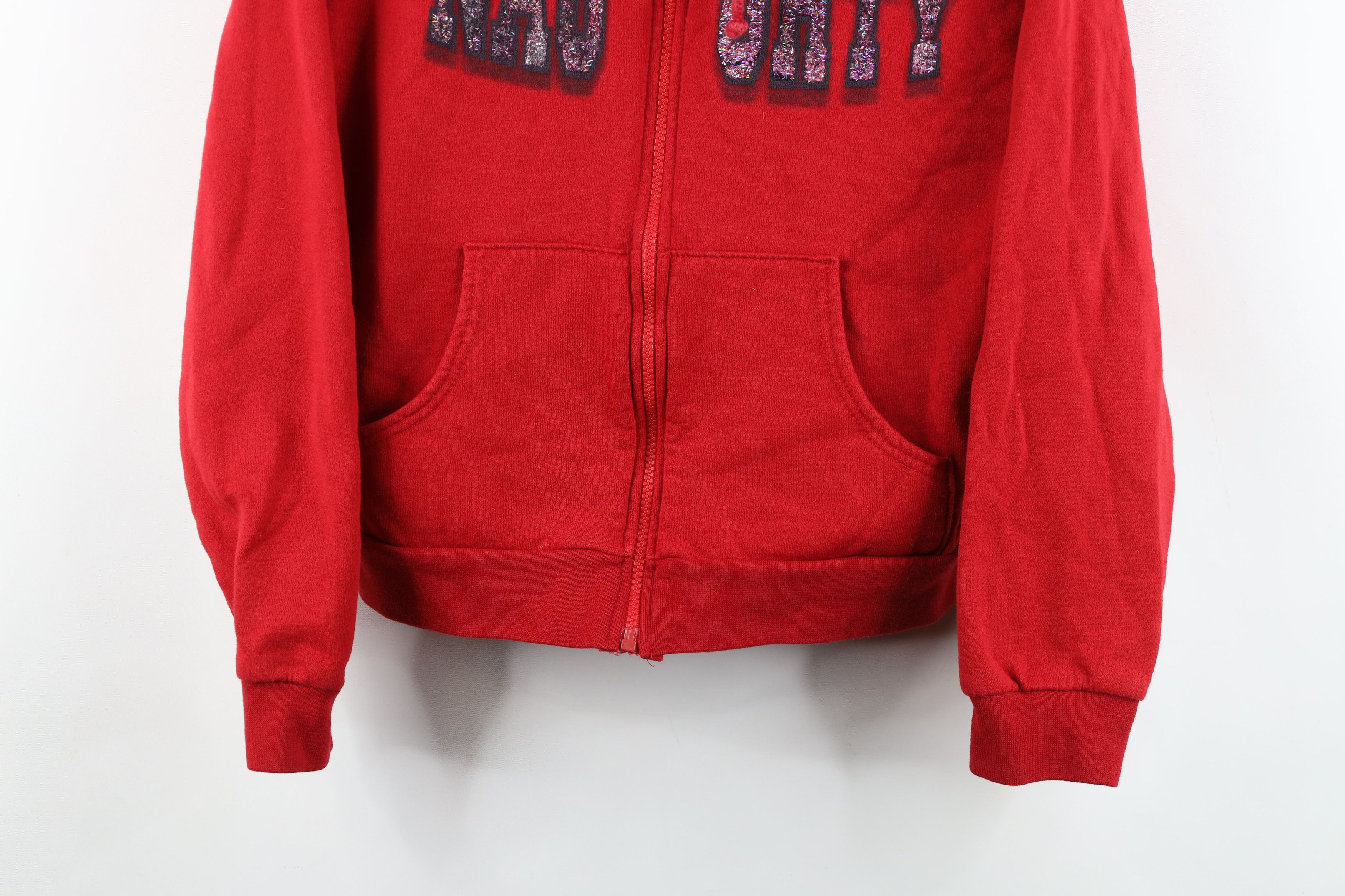 Vintage Vintage 90s Y2K Babydoll Naughty Fire Flames Zip Hoodie USA Size M / US 6-8 / IT 42-44 - 3 Thumbnail