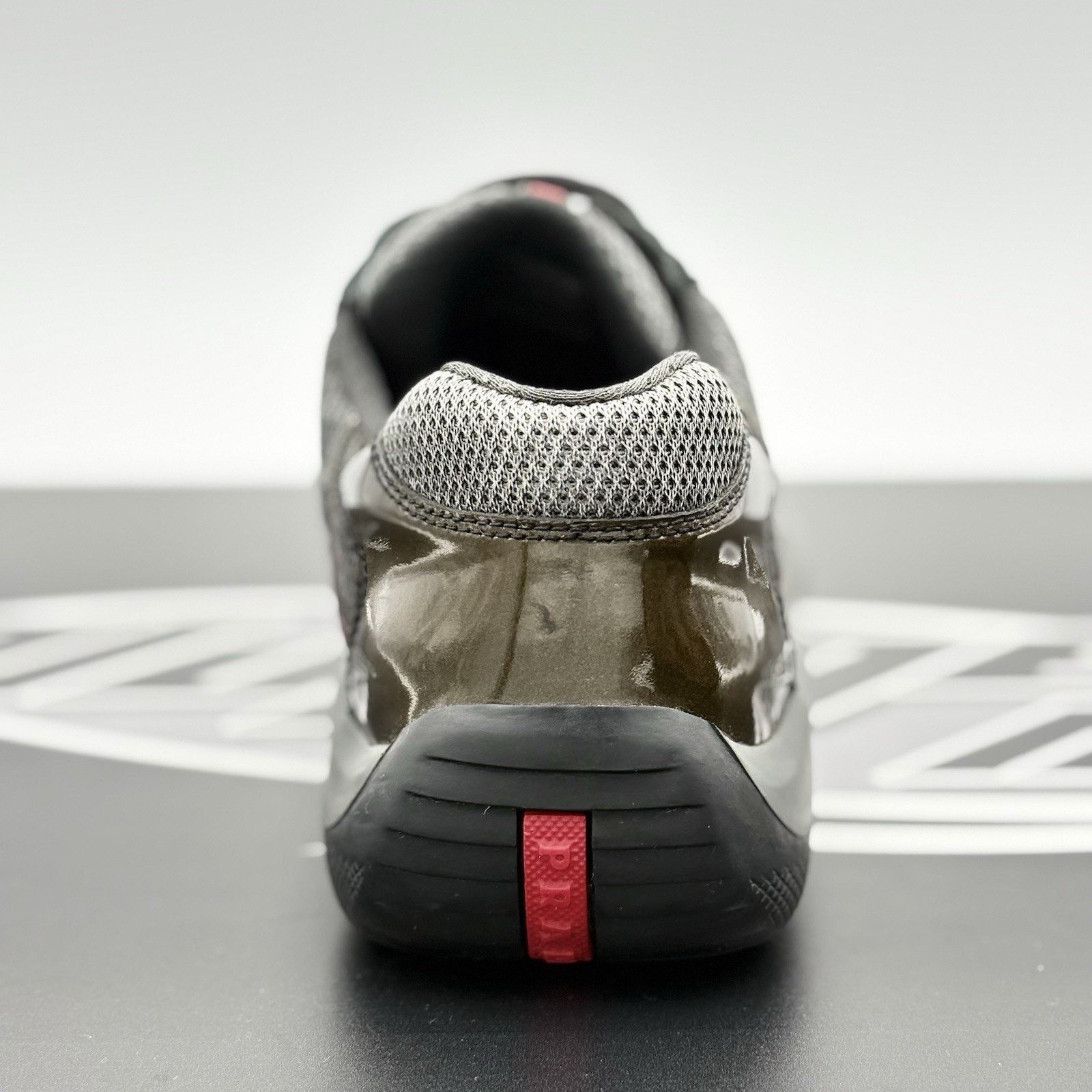 Prada Prada Americas Cup ' Burgundy Grey ' | SUPER CLEAN! Size US 9 / EU 42 - 3 Thumbnail