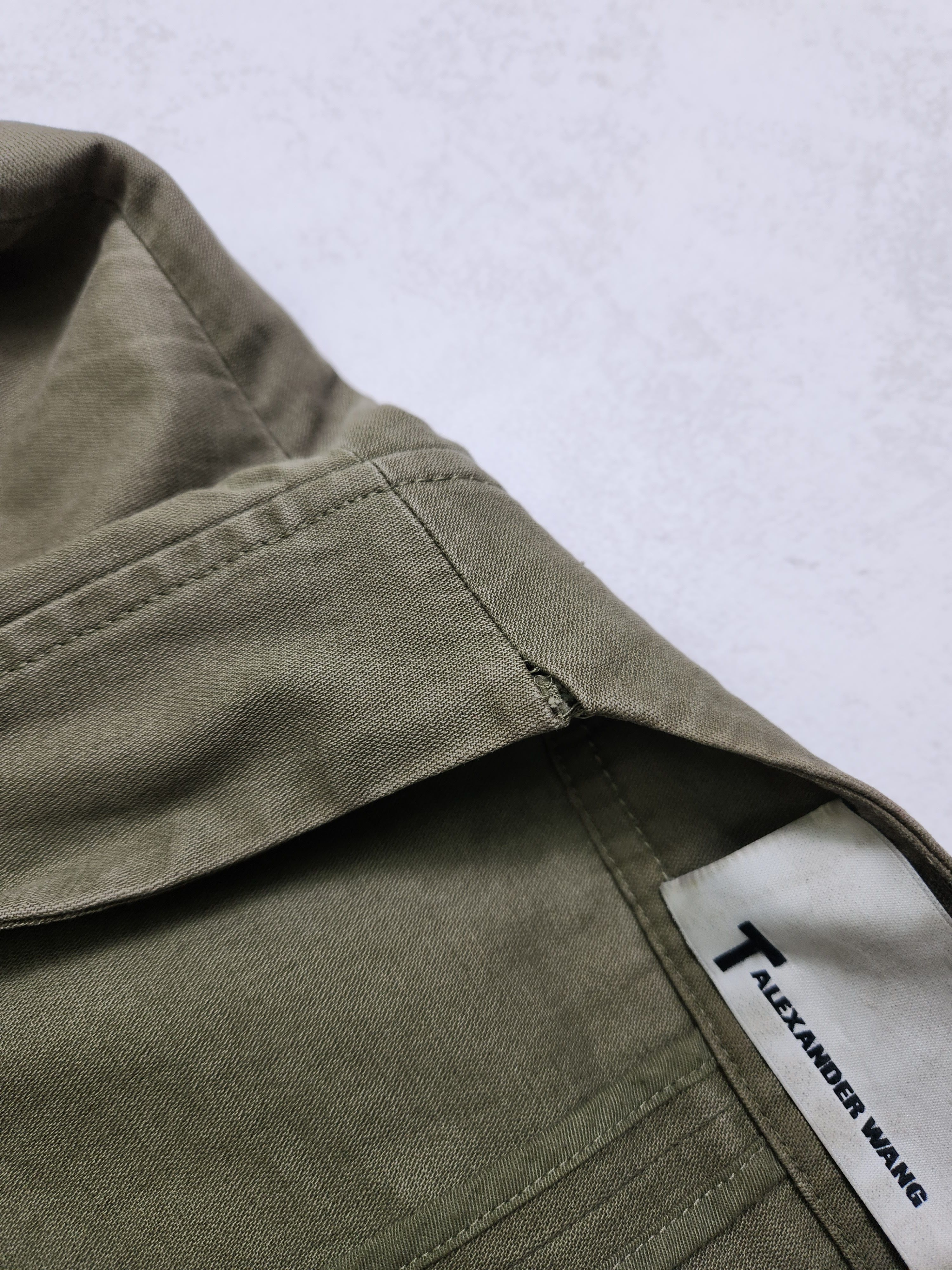 Alexander Wang Vintage T Alexander Wang khaki coat button ups Size XS / US 0-2 / IT 36-38 - 13 Thumbnail
