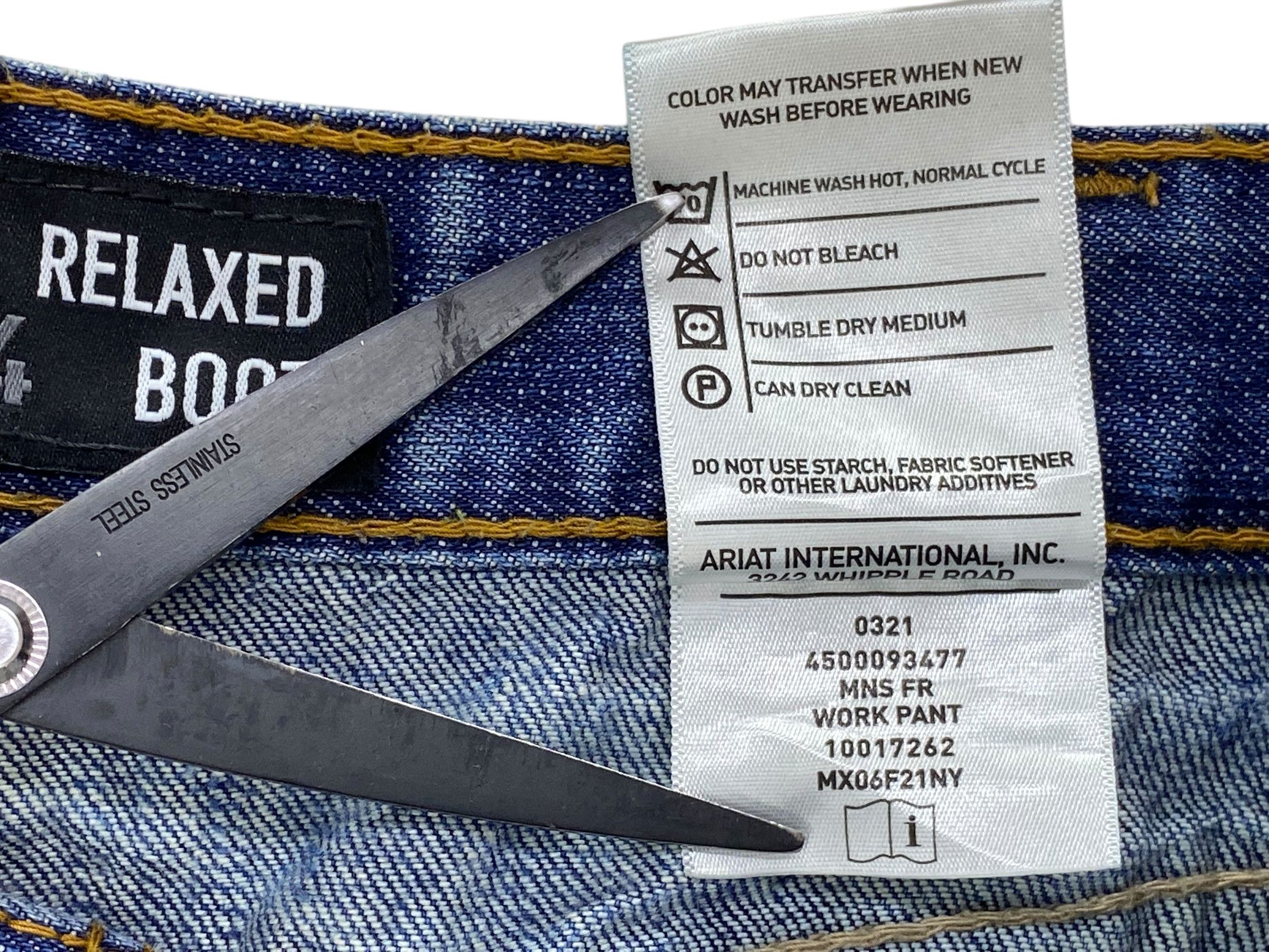 Vintage Vintage X-Workers × Wrangler Carpenter Jeans – Ariat 33″ Size US 33 - 10 Thumbnail