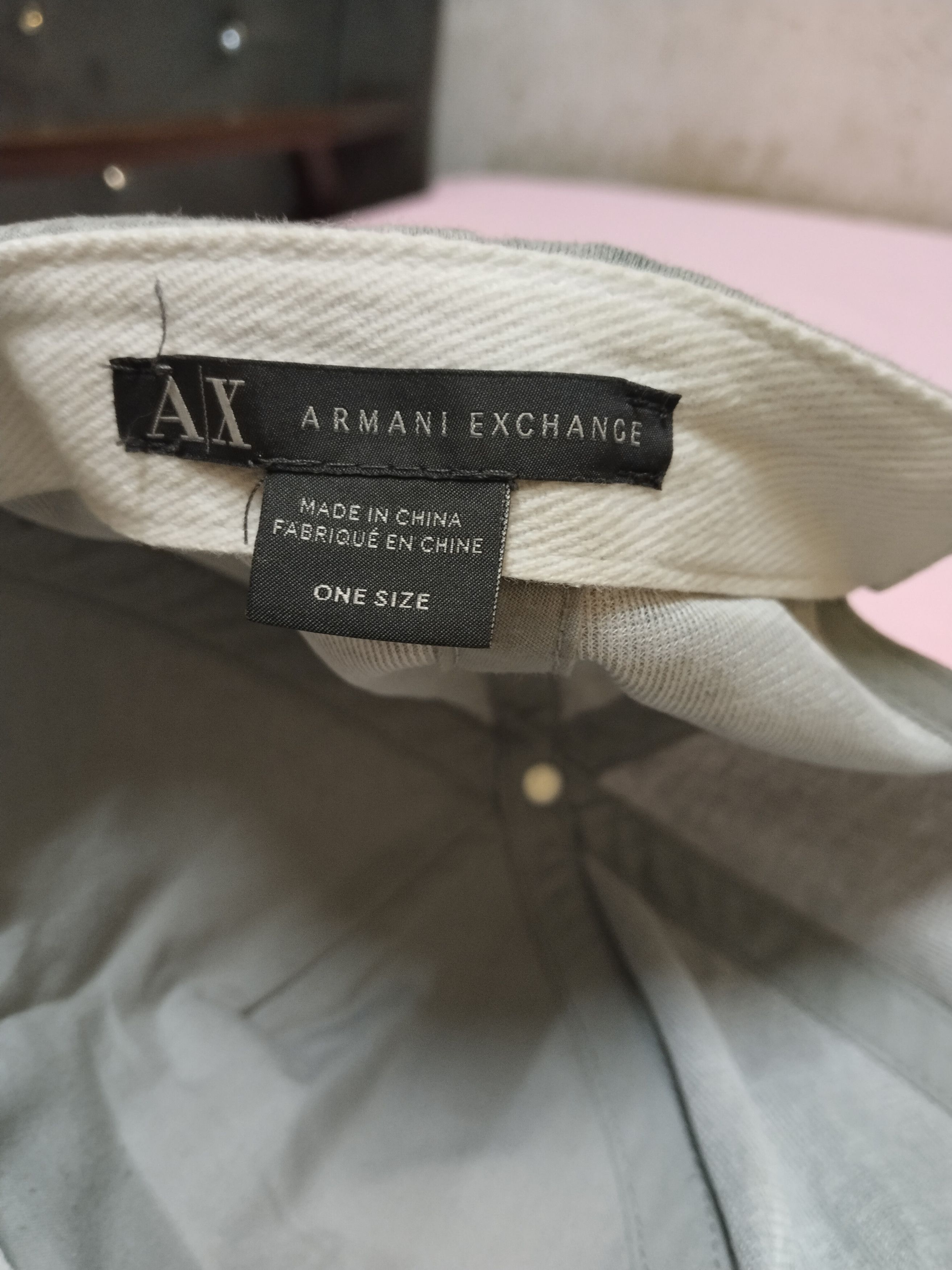 Armani Exchange RARE SHORT BRIM ARMANI EXCHANGE CAP Size ONE SIZE - 6 Thumbnail