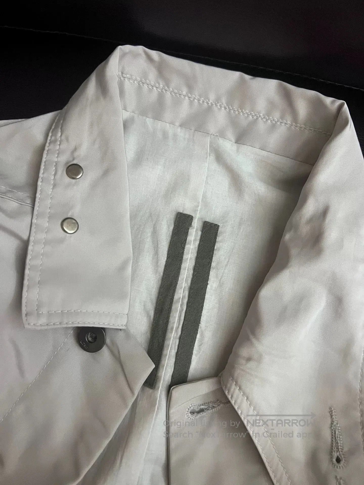 Rick Owens Rick Owens Asymmetrical Neck Nylon Jacket. Size US XL / EU 56 / 4 - 5 Thumbnail