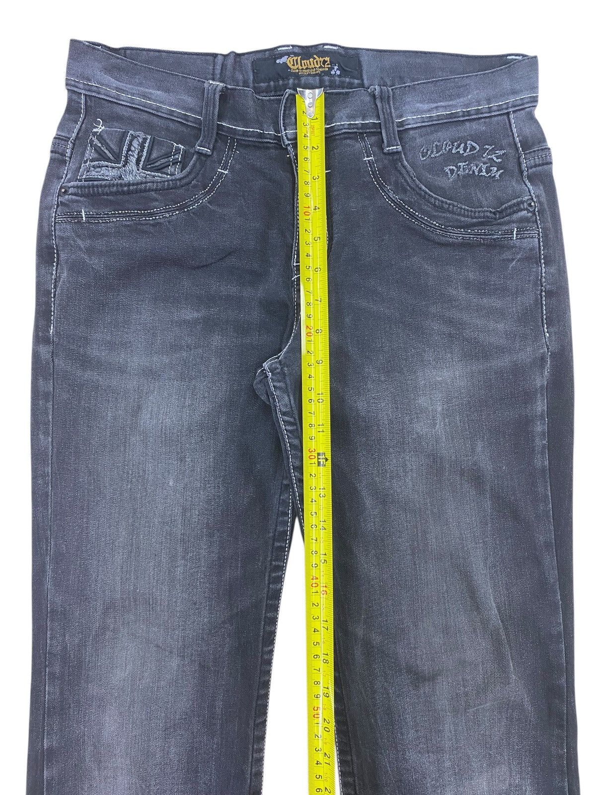 Japanese Brand Japanese Brand Dark Faded Wash Style Straight Cut Jeans Size US 32 / EU 48 - 6 Thumbnail