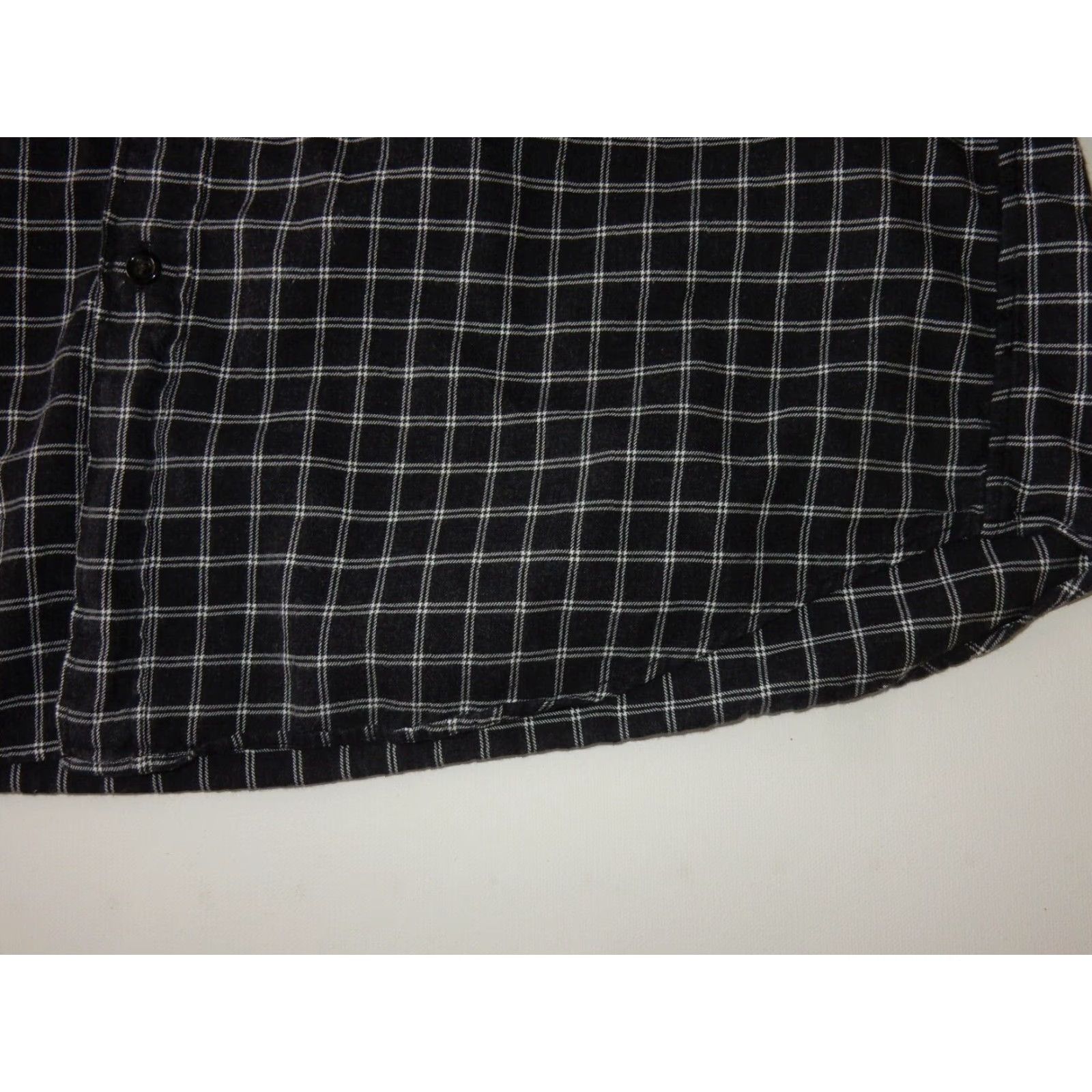 J.Crew VINTAGE J.CREW Men's Flannel Shirt Size XL Plaid Cotton Long Sleeve Slim Fit Gray Size US XL / EU 56 / 4 - 3 Thumbnail
