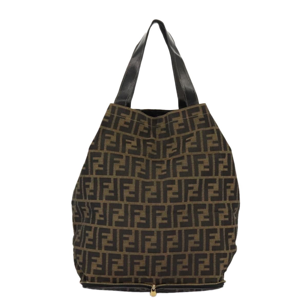 Fendi Brown Canvas Tote Bag (Pre-Owned) Size ONE SIZE - 1 Thumbnail