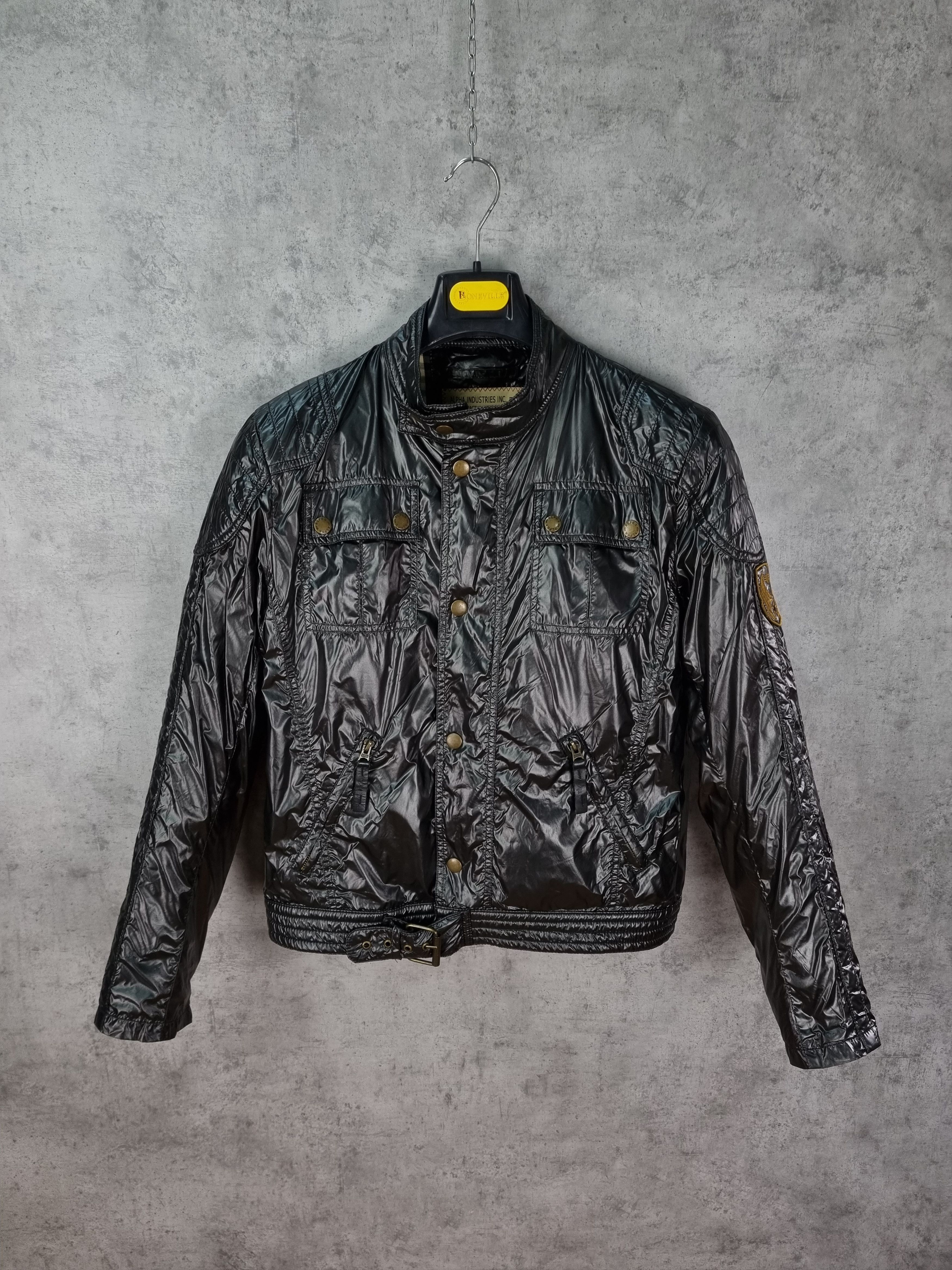 Alpha Industries Alpha Riders Knoxville US Military Biker Jacket Size US M / EU 48-50 / 2 - 8 Thumbnail