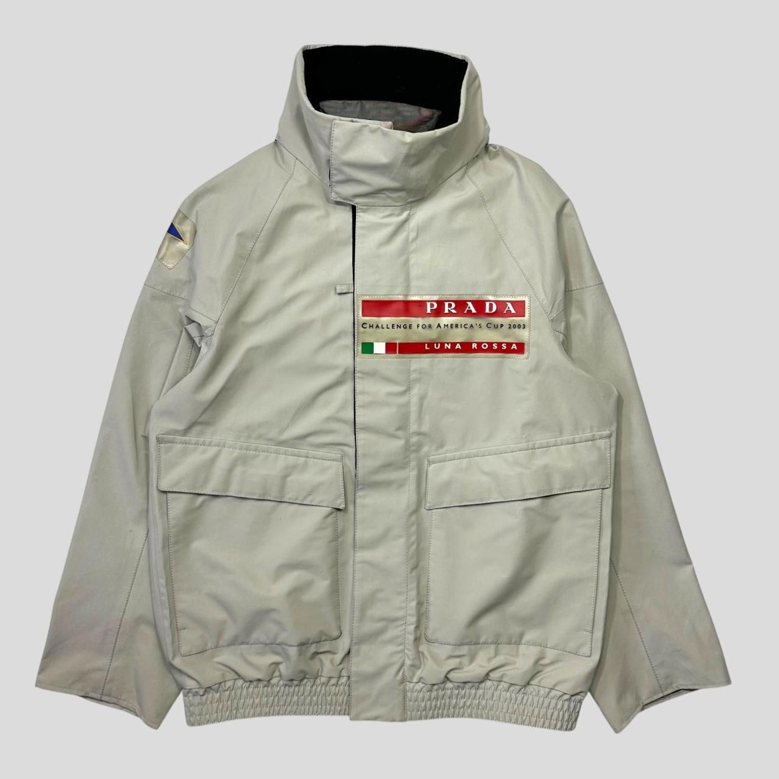 Prada Prada Challenge 2003 Team Exclusive Goretex Sail Jacket IT50 Size US L / EU 52-54 / 3 - 3 Thumbnail