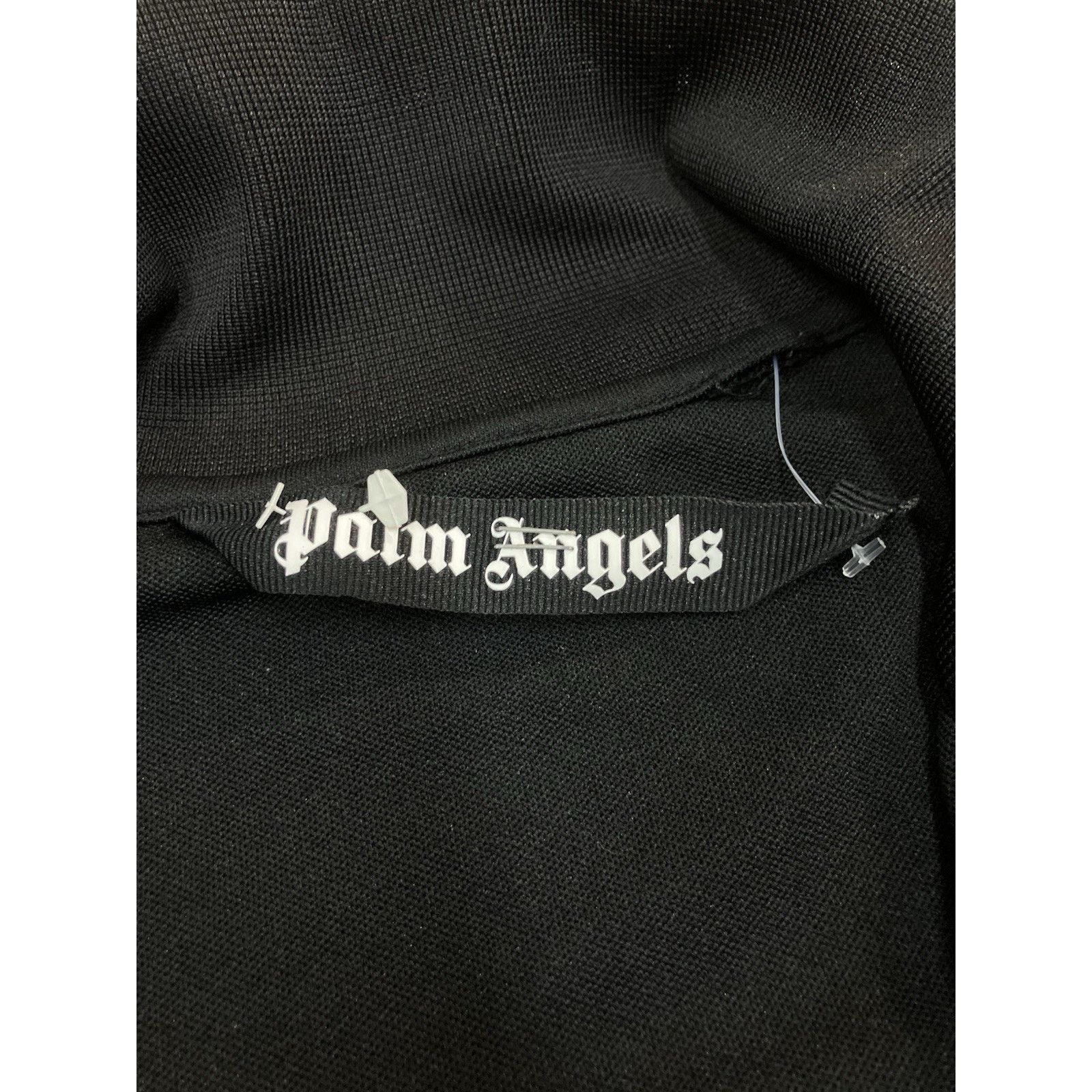 Palm Angels Size L - Palm Angels Classic Track Jacket ' Black White ' Size US L / EU 52-54 / 3 - 13 Thumbnail