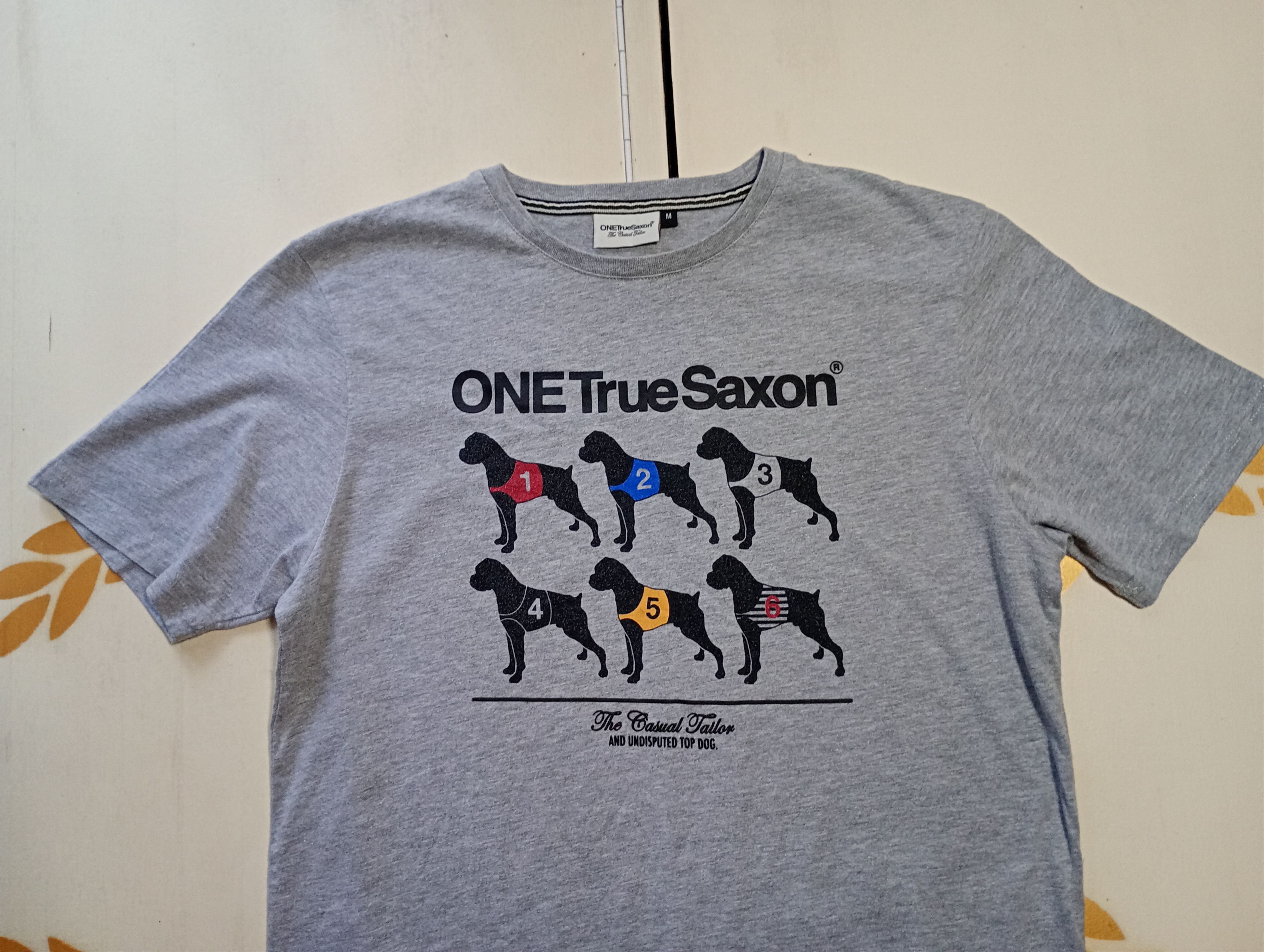 Vintage One True Saxon T-Shirt Size US M / EU 48-50 / 2 - 8 Thumbnail