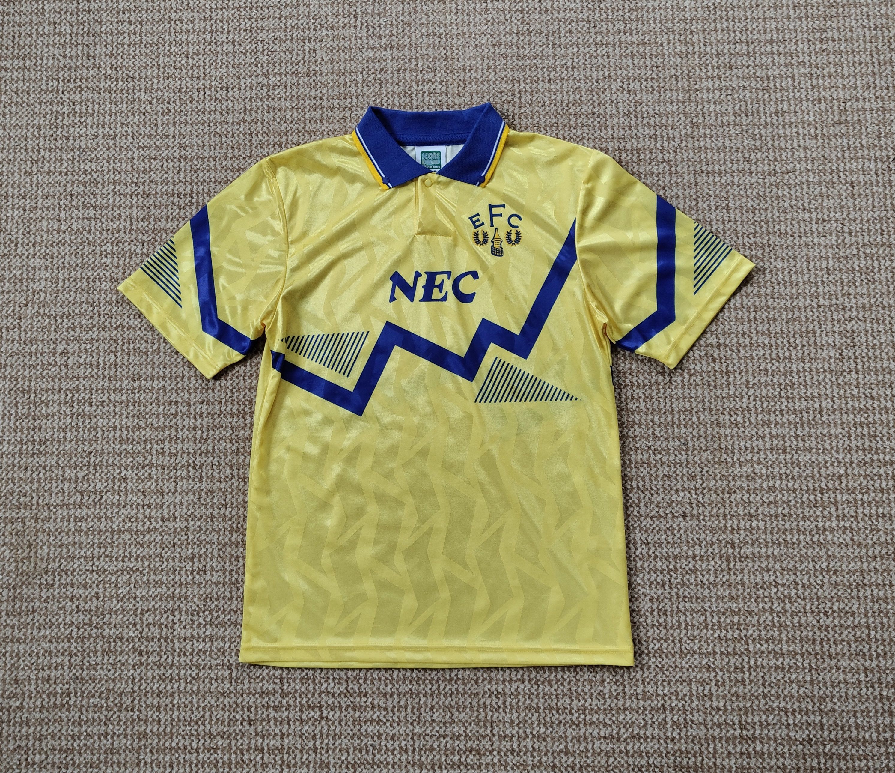 Vintage Vintage Everton 90s Retro Football Soccer Jersey NEC sz S Size US S / EU 44-46 / 1 - 1 Thumbnail