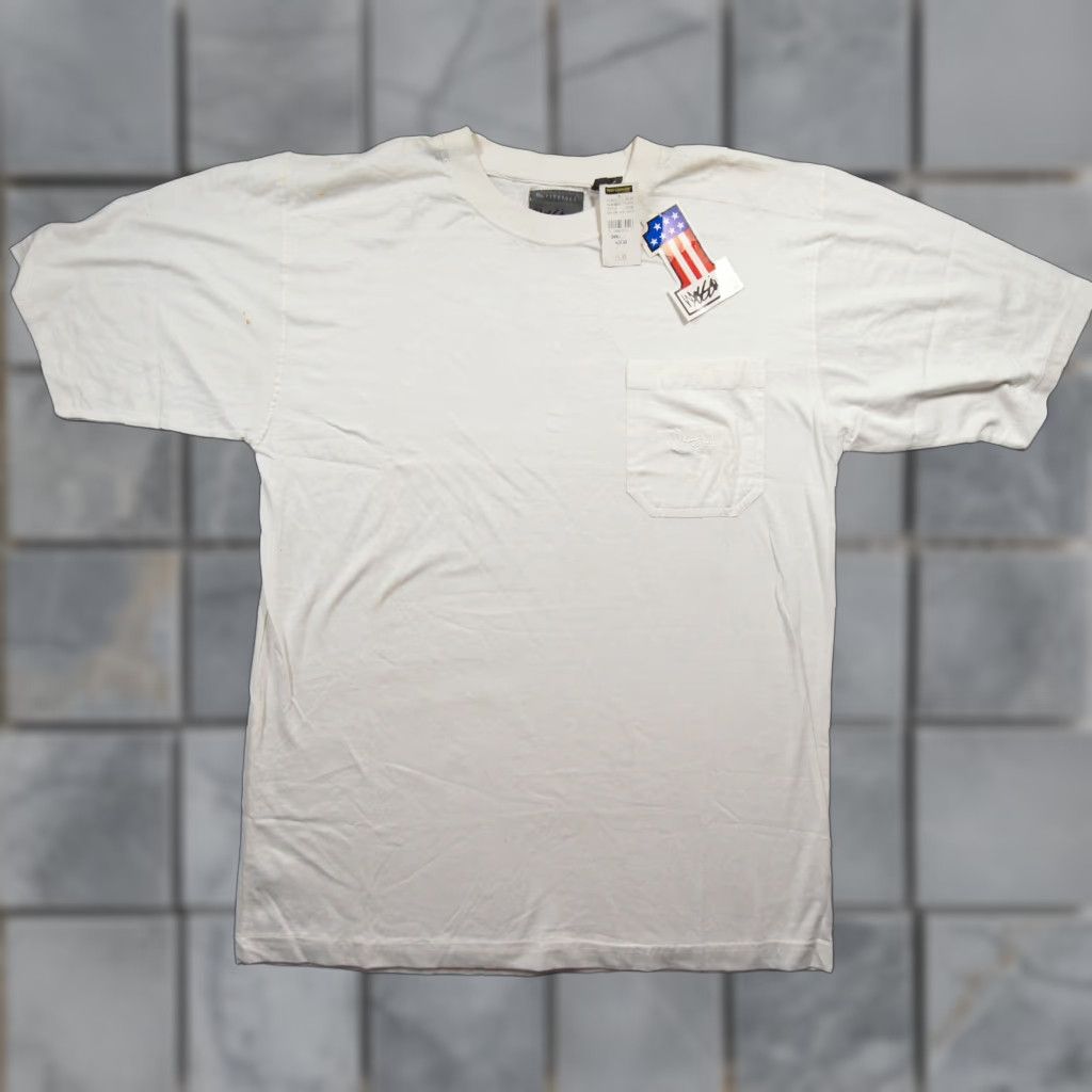 Mossimo VINTAGE Mossimo Shirt T-Shirt Crew Neck Short Sleeve White XL White 90s Skateboard Logo Mens XL Size US XL / EU 56 / 4 - 1 Thumbnail