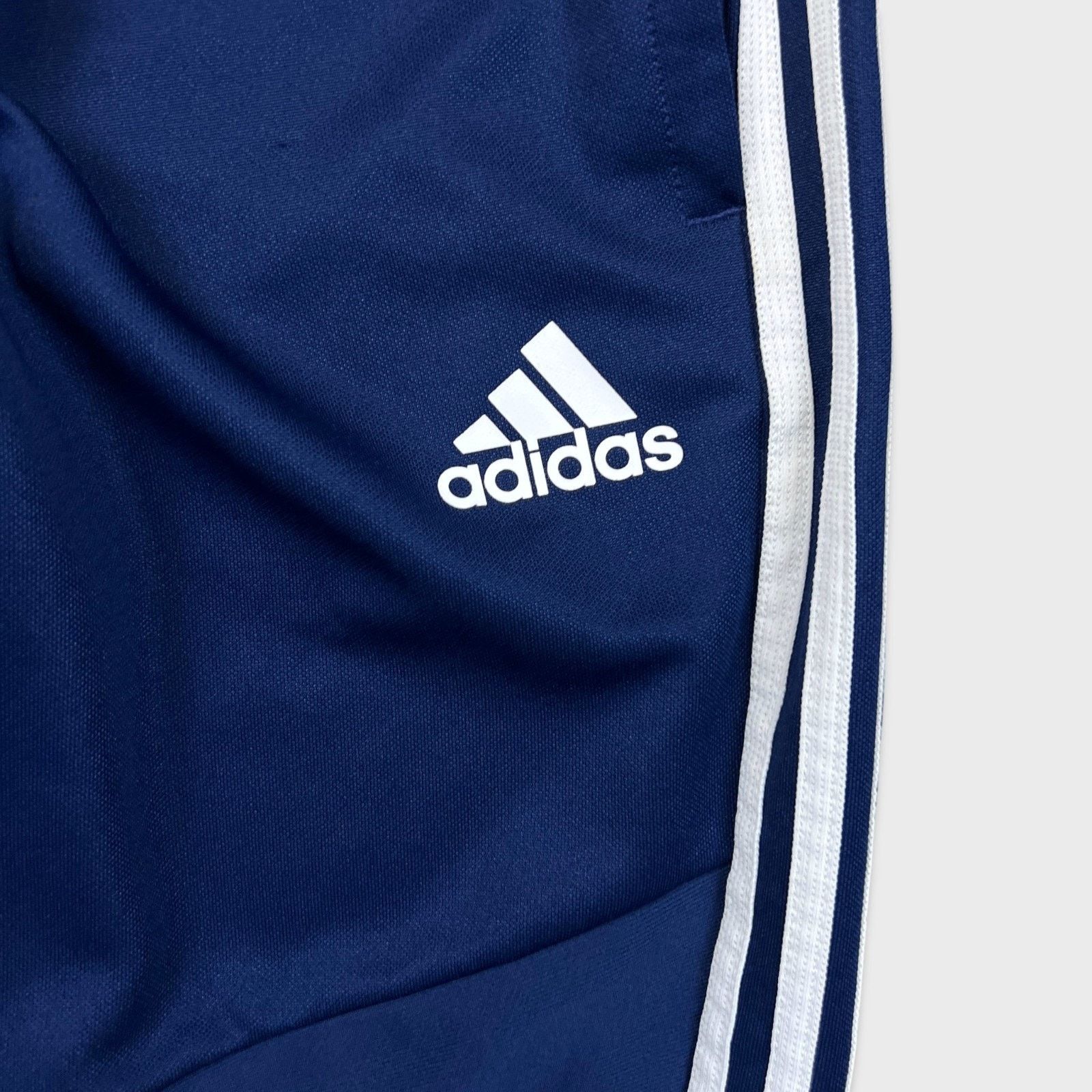 Adidas × Vintage Adidas Track Pant Small Essentials Stripe Training Athletic Size US 26 / EU 42 - 3 Thumbnail