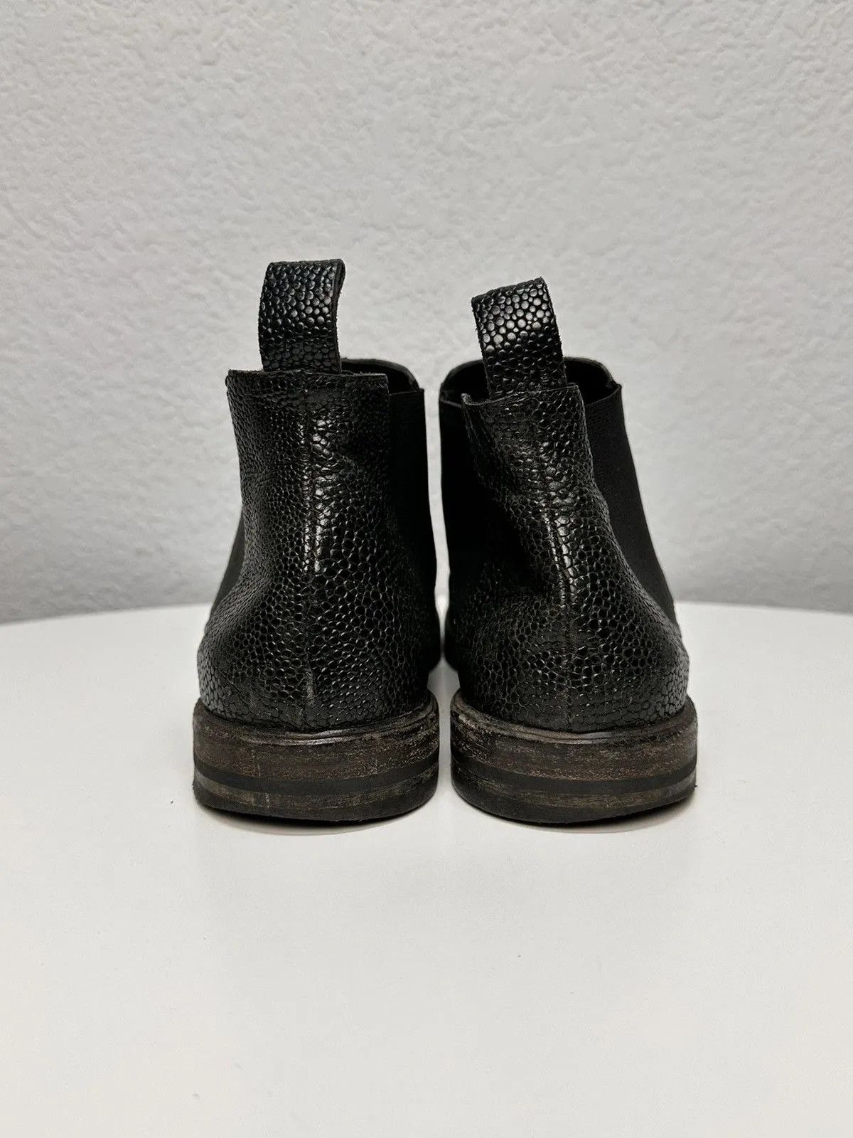A.S.98 AS 98 STYLE GUIDI VINTAGE LEATHER BOOTS HANDMADE JAPAN GOA Size US 8 / EU 41 - 6 Thumbnail