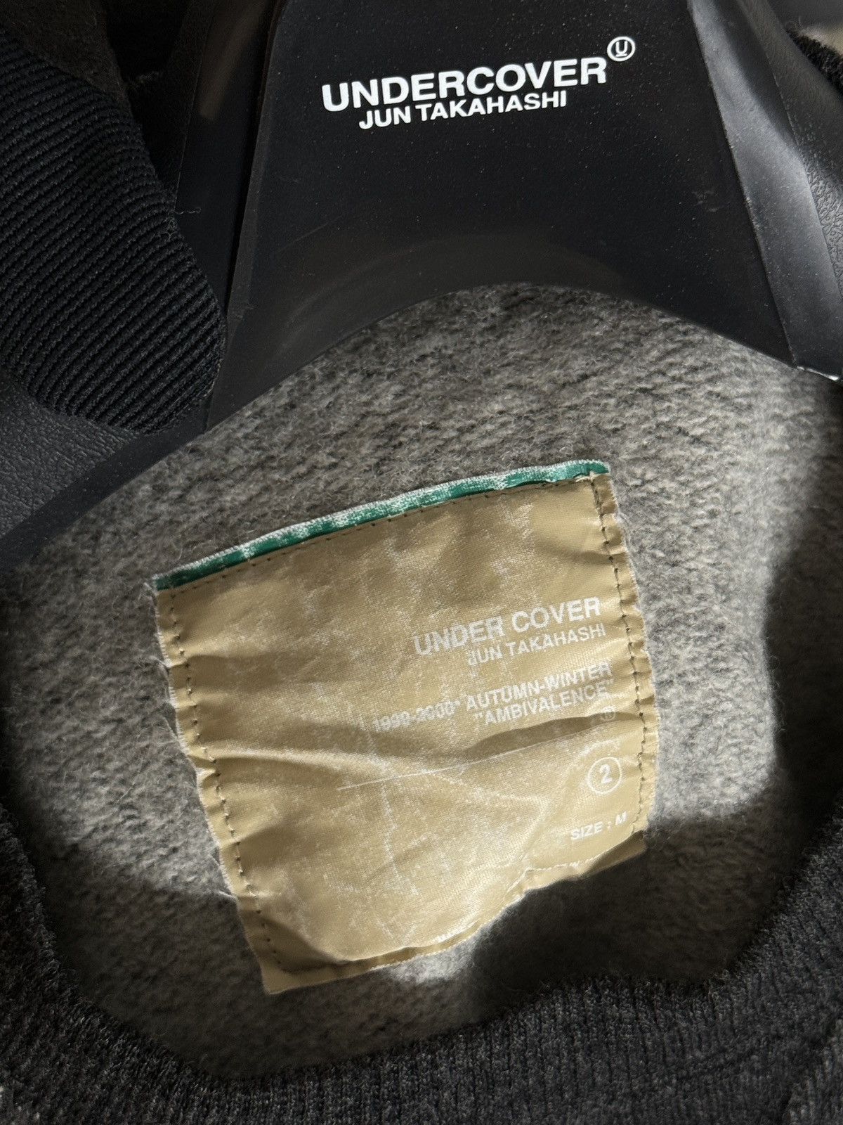 Undercover AW99 "Ambivalence" Small Parts Blank Generation Sweater Size US M / EU 48-50 / 2 - 6 Thumbnail