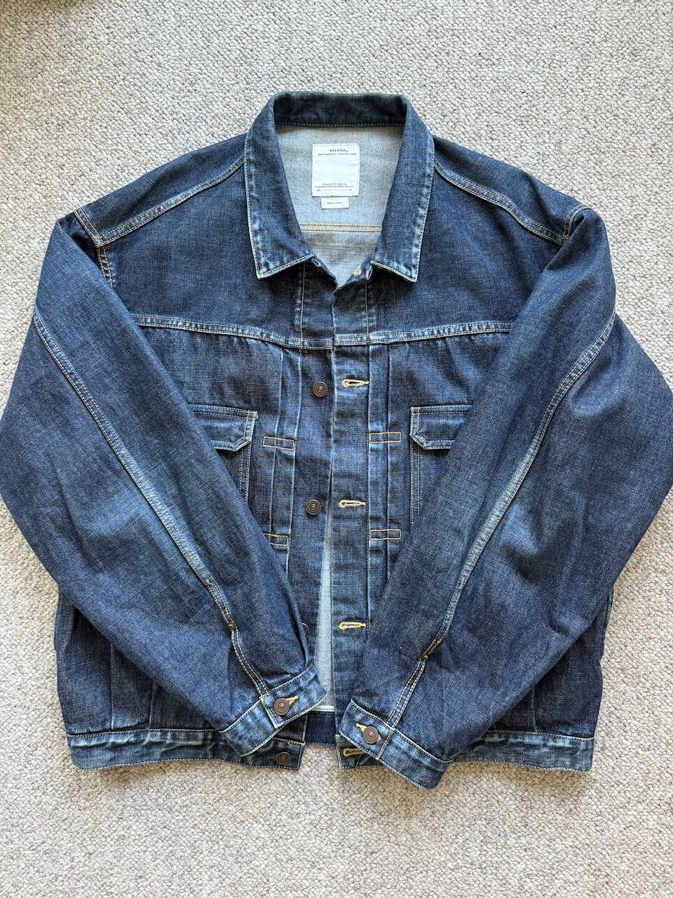 Visvim VISVIM SS 101XX JKT DMGD-1011 Size US XL / EU 56 / 4 - 1 Thumbnail