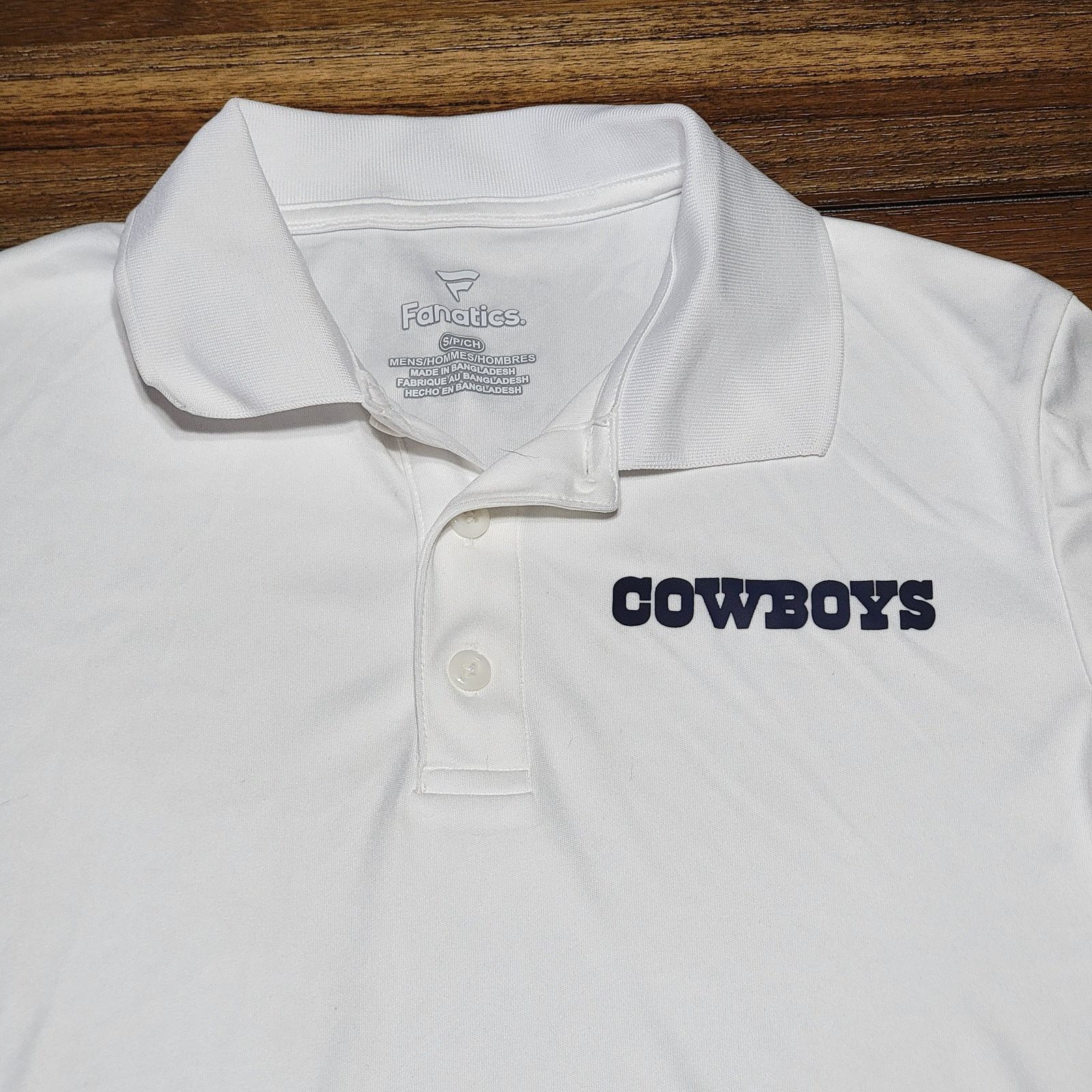 Other Fanatics Dallas Cowboys White Lockup Polo - Size Small Size US S / EU 44-46 / 1 - 2 Thumbnail