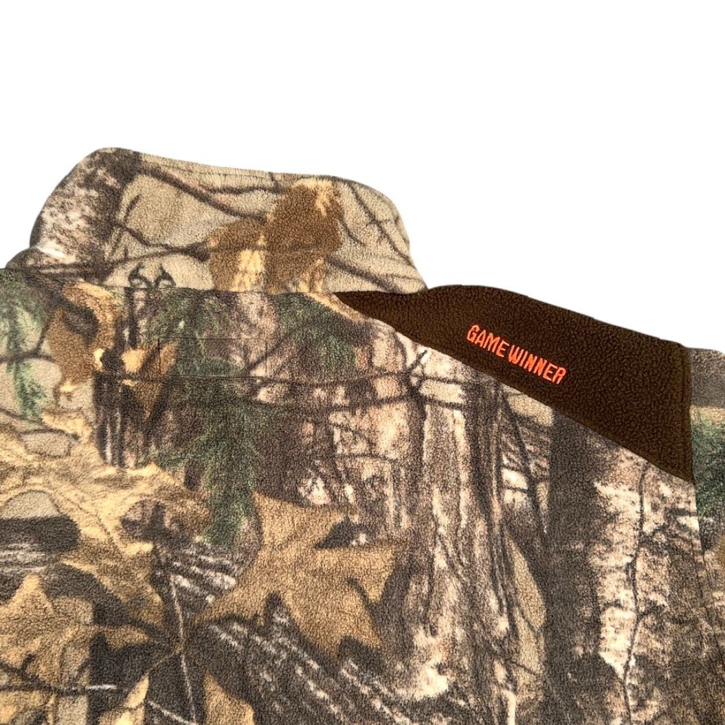 Realtree VINTAGE Game Winner Sweater Shirt Adult XL Brown Realtree Camo Fleece Pullover Hunting Size US XL / EU 56 / 4 - 7 Thumbnail