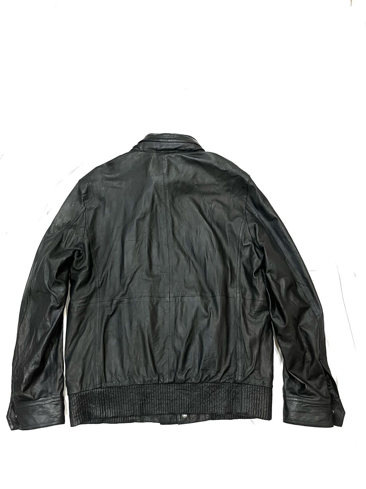 Burberry Authentic BURBERRY Sheepskin Leather Jacket Size US L / EU 52-54 / 3 - 2 Thumbnail