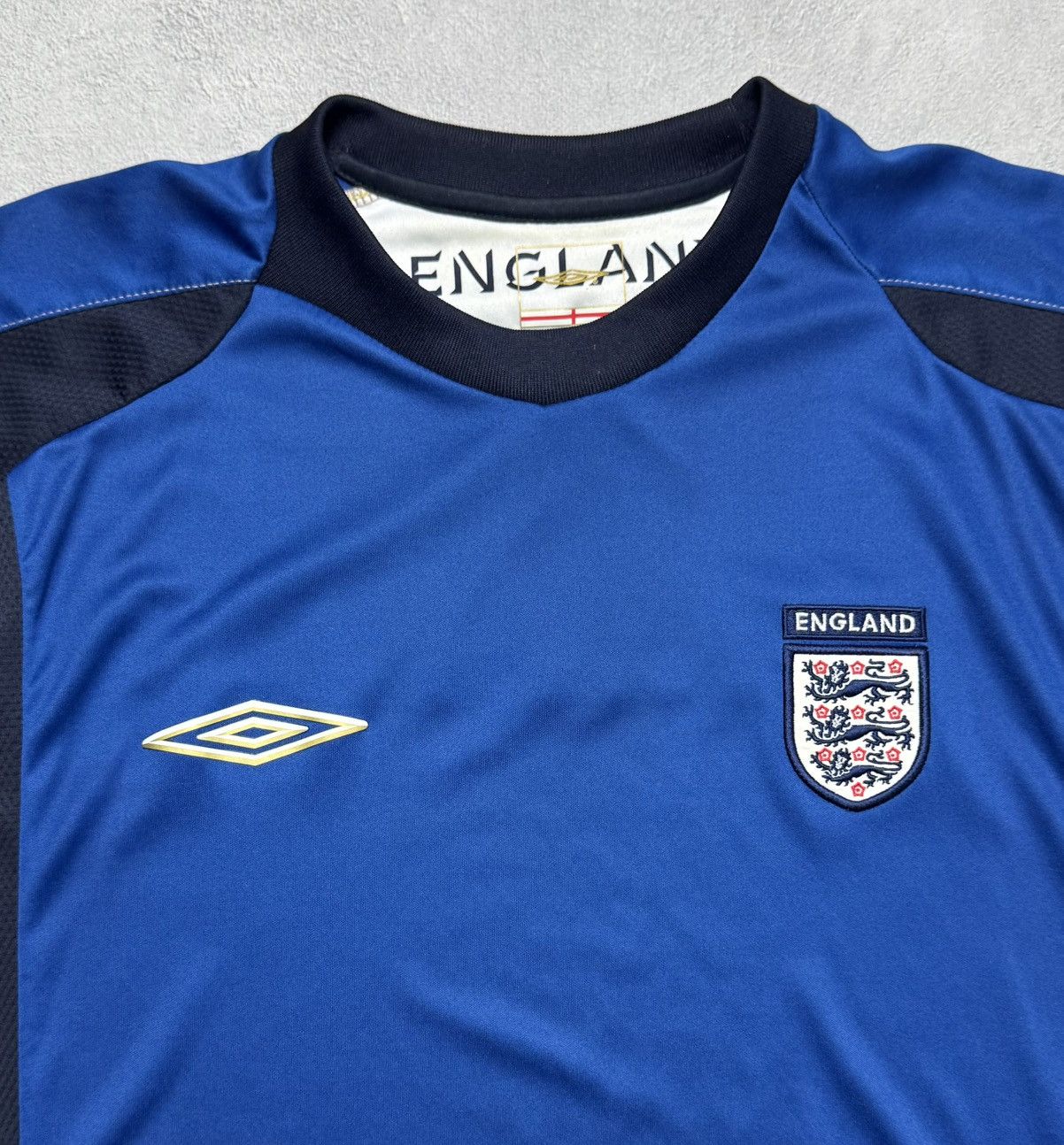 Umbro England 2006 2007 Training Shirt Soccer Jersey Umbro Size US M / EU 48-50 / 2 - 5 Thumbnail