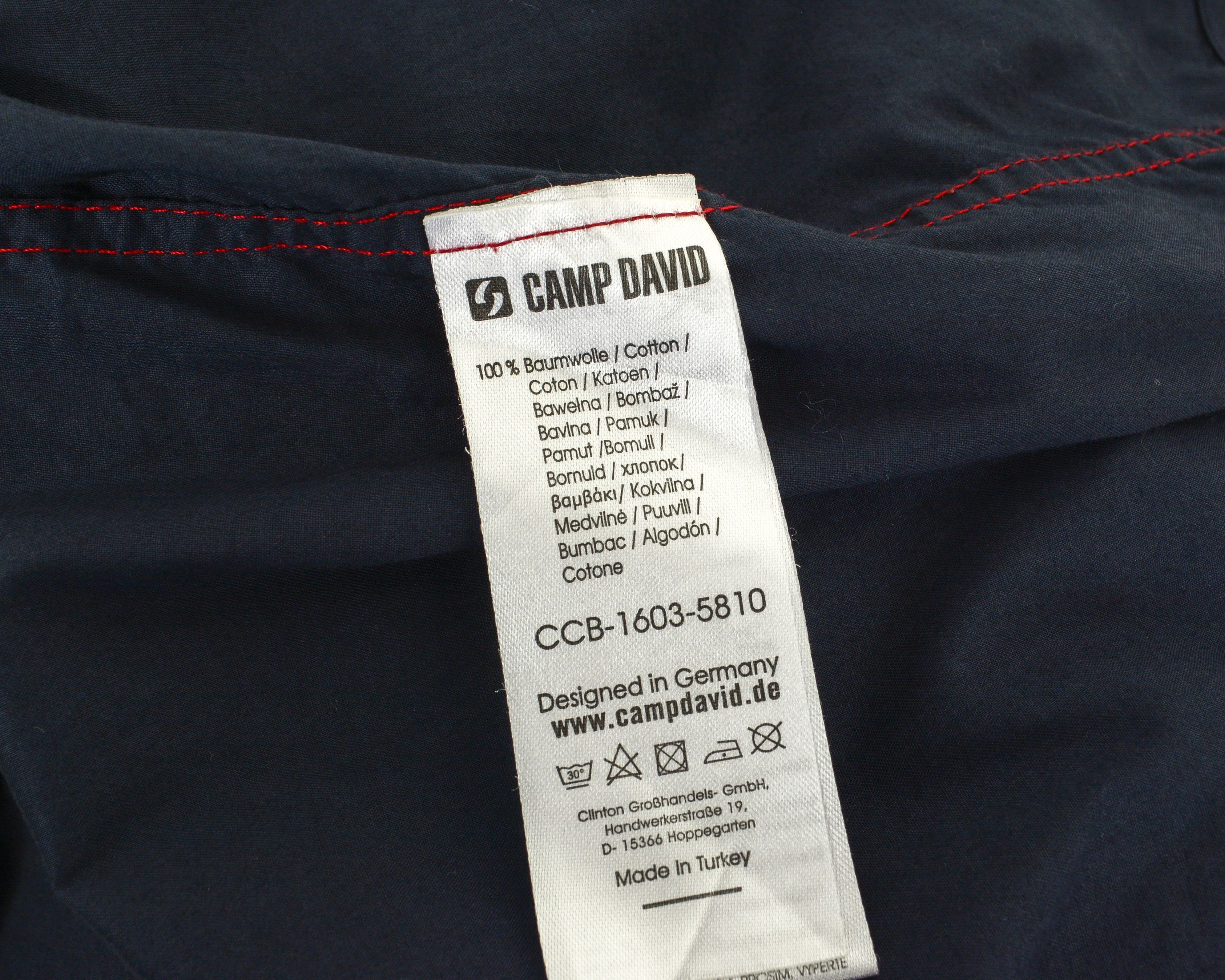 Camp David M Shirt Regula Fit Casual Button Up Long Sleeve Cotton Top Size US M / EU 48-50 / 2 - 8 Thumbnail