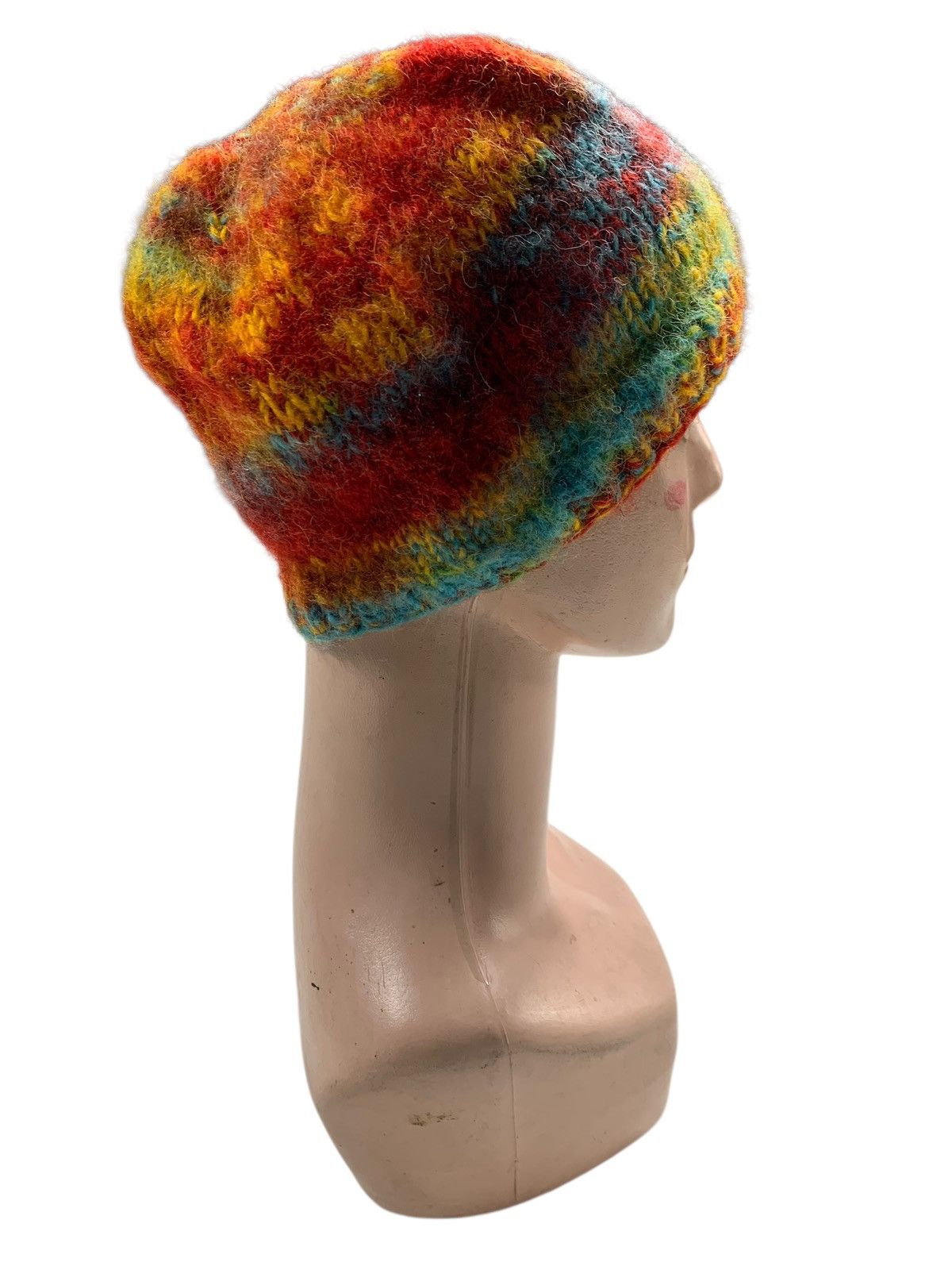 Japanese Brand × Kapital × Vintage Crochet knitted Hairy Beanie Hats rare Size ONE SIZE - 4 Thumbnail