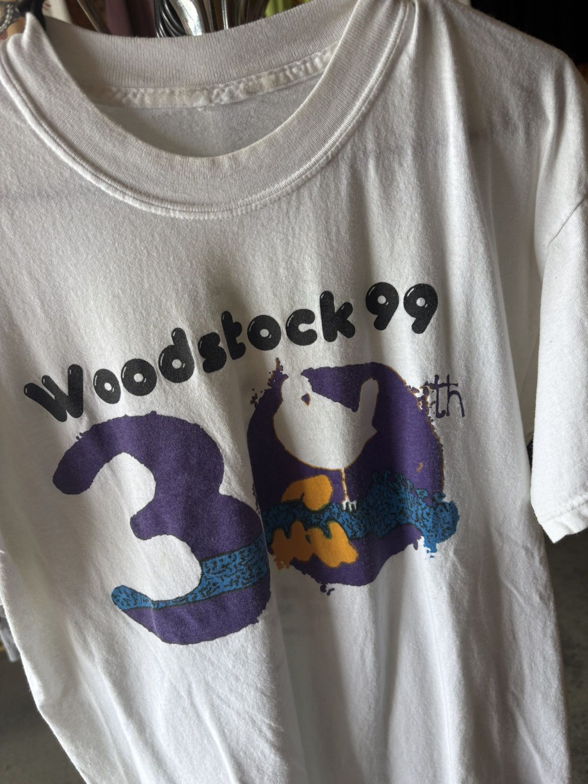 Band Tees 1999 Woodstock 30th anniversary T-Shirt Size US L / EU 52-54 / 3 - 4 Thumbnail