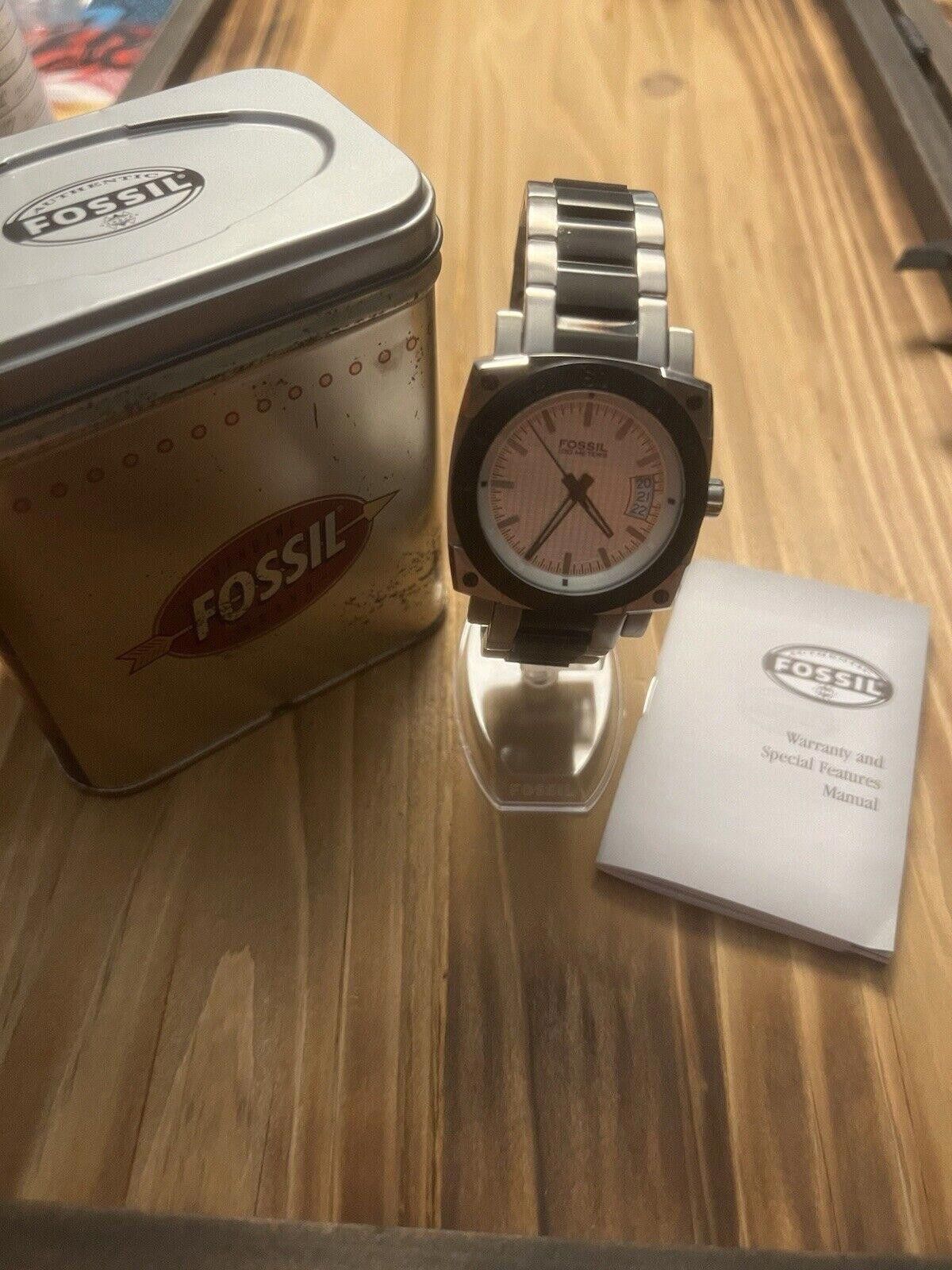 Fossil FOSSIL BLUE AM4035 ALL STAINLESS STEEL MEN'S WATCH Size ONE SIZE - 1 Thumbnail