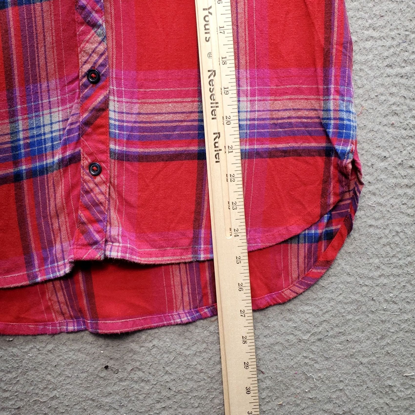 Orvis Orvis Shirt Women S Multicolor Plaid Flannel Chest Pocket Collared Button Up - Womens Size S Shirt Size S / US 4 / IT 40 - 7 Thumbnail