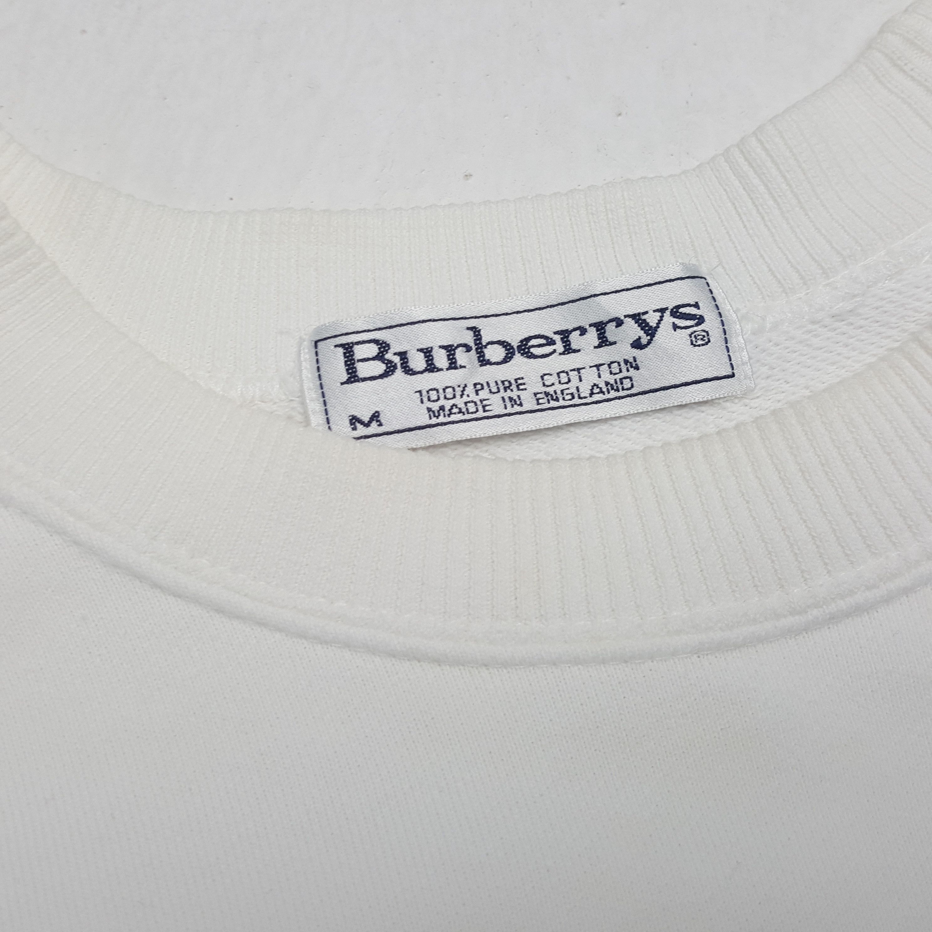 Burberry BURBERRYS Of London Colours Spellout Design Sweatshirt Size US M / EU 48-50 / 2 - 9 Thumbnail