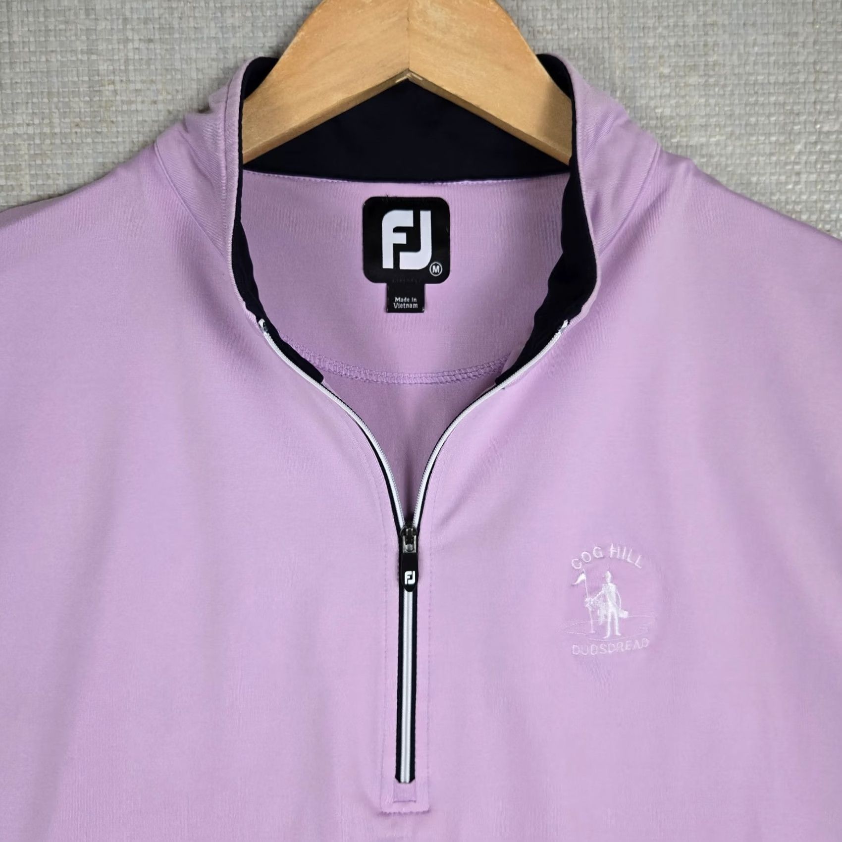 Footjoy FootJoy x Cog Hill Dubsdread Lilac Mens Medium Vest - Golf Performance Size US M / EU 48-50 / 2 - 4 Thumbnail