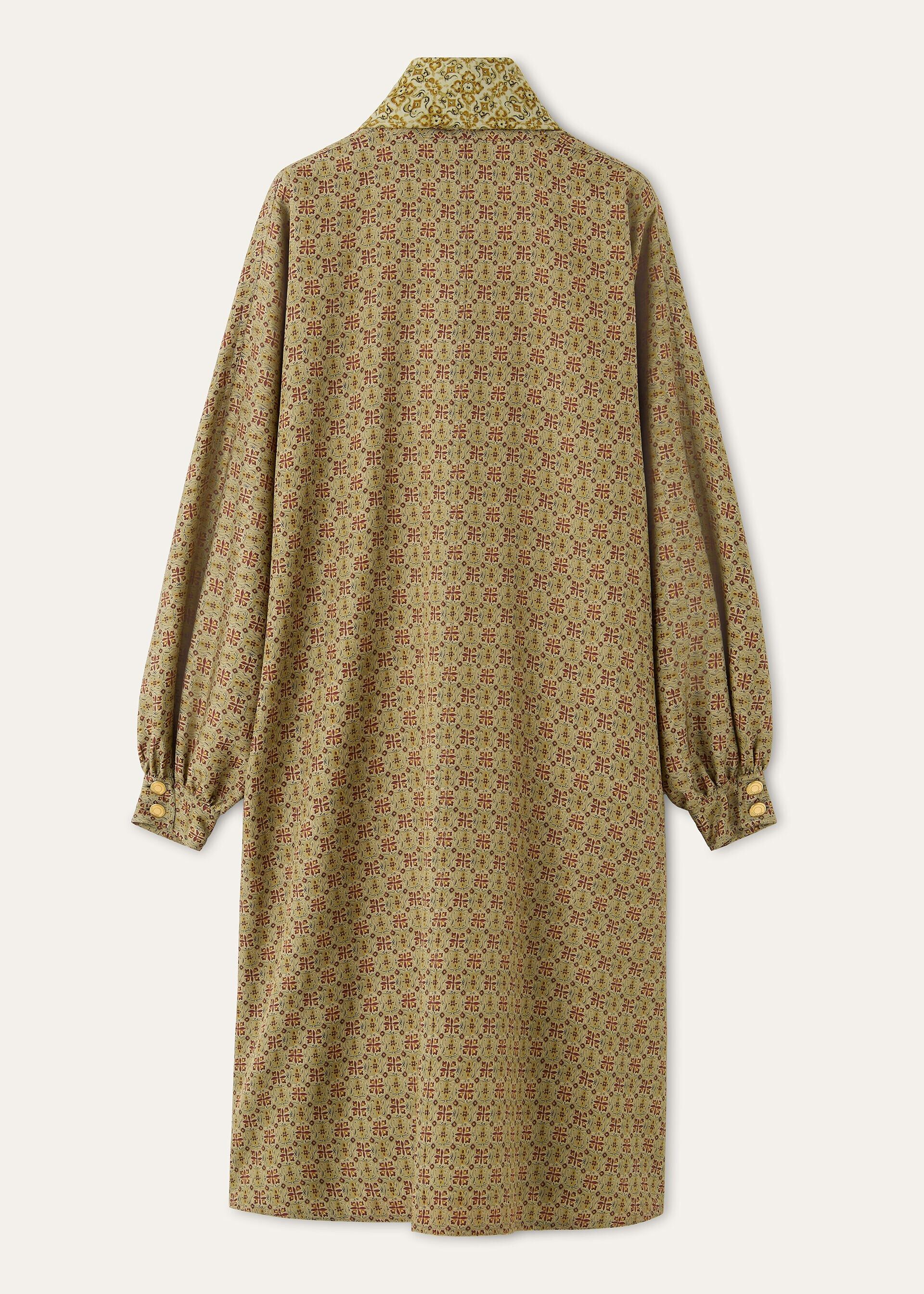 Loro Piana os11x0326 FAQ9926 Ibel Coat in Olive/Red Size XS / US 0-2 / IT 36-38 - 6 Thumbnail