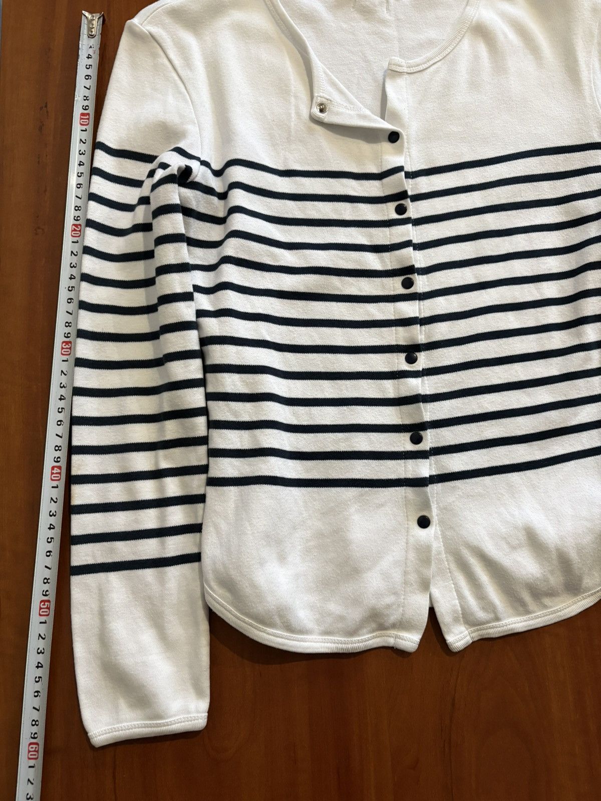 Saint James Archive Saint James Striped Long Sleeve/Cardigan Women’s M Size S / US 4 / IT 40 - 8 Thumbnail