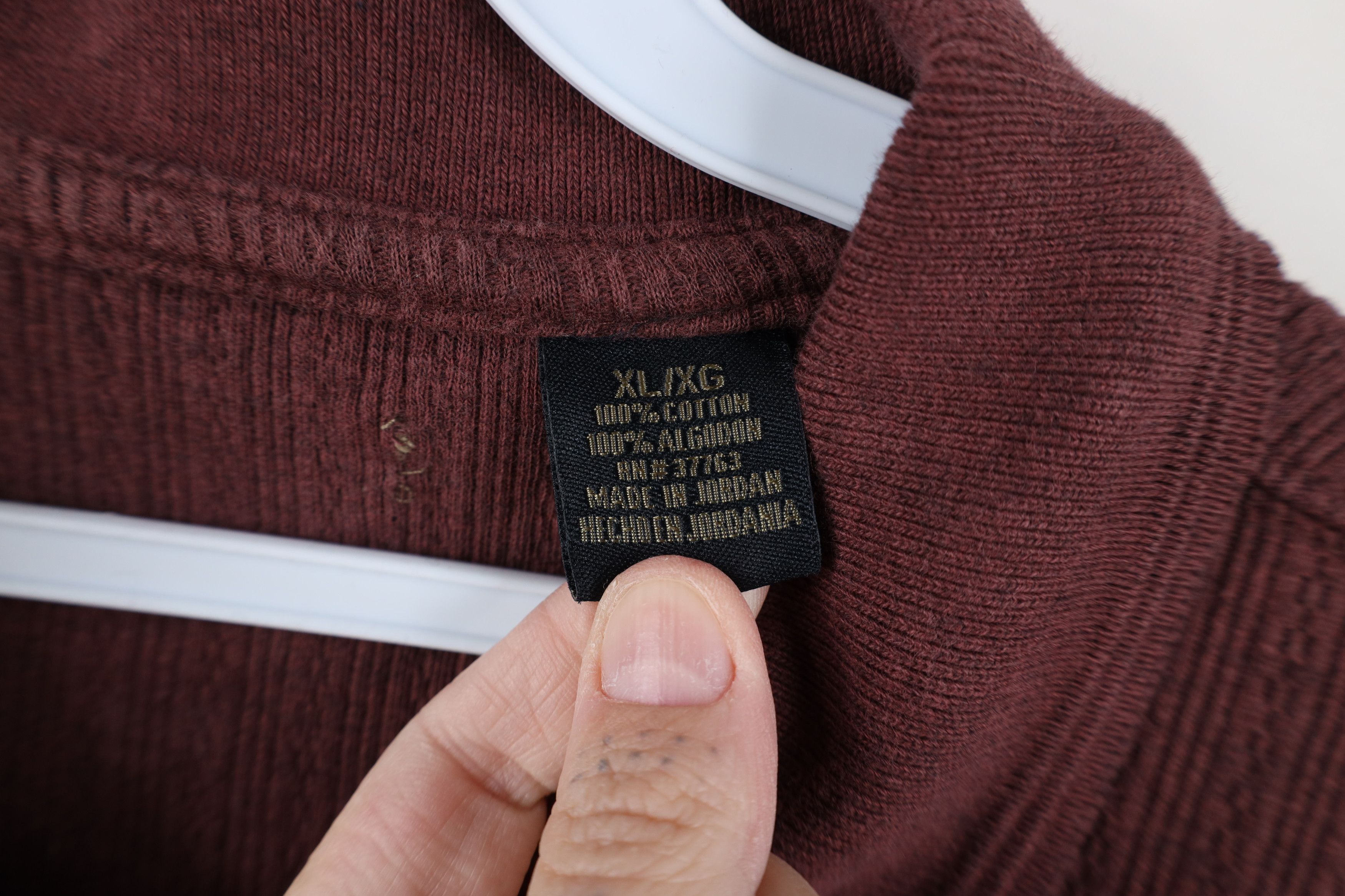 Vintage Vintage 90s Y2K Streetwear Knit Long Sleeve Rugby Polo Size US XL / EU 56 / 4 - 5 Thumbnail