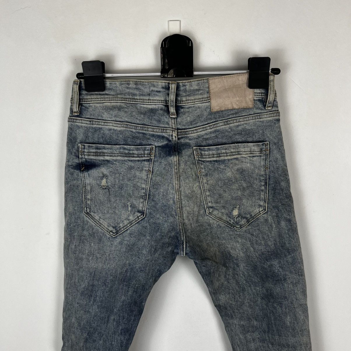 Bershka y2k Bershka Denim Super Skinny Fit Jeans Avant Garde Size 29" - 5 Thumbnail