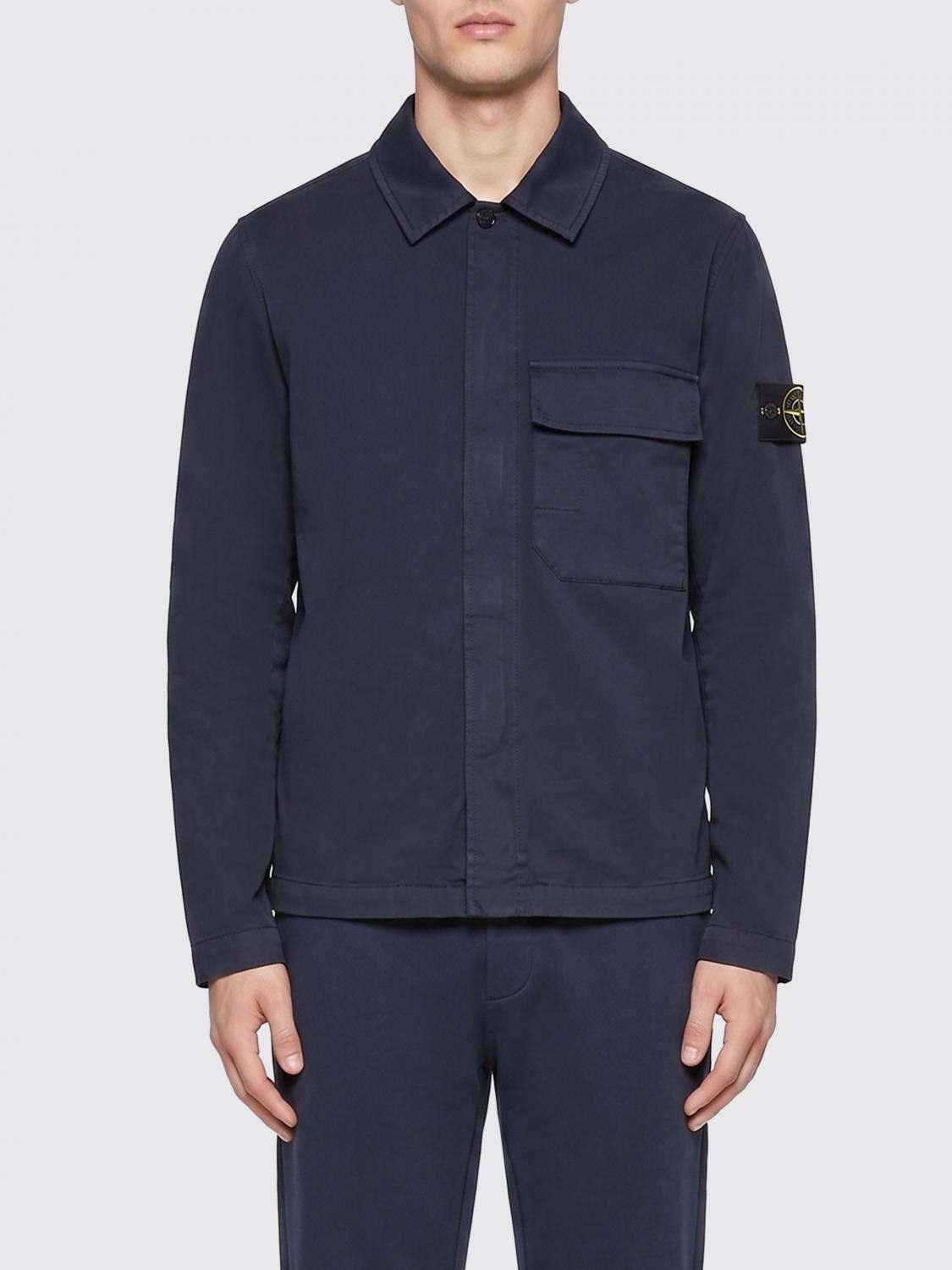 Stone Island Stone Island Jacket Men Blue Size US S / EU 44-46 / 1 - 1 Thumbnail