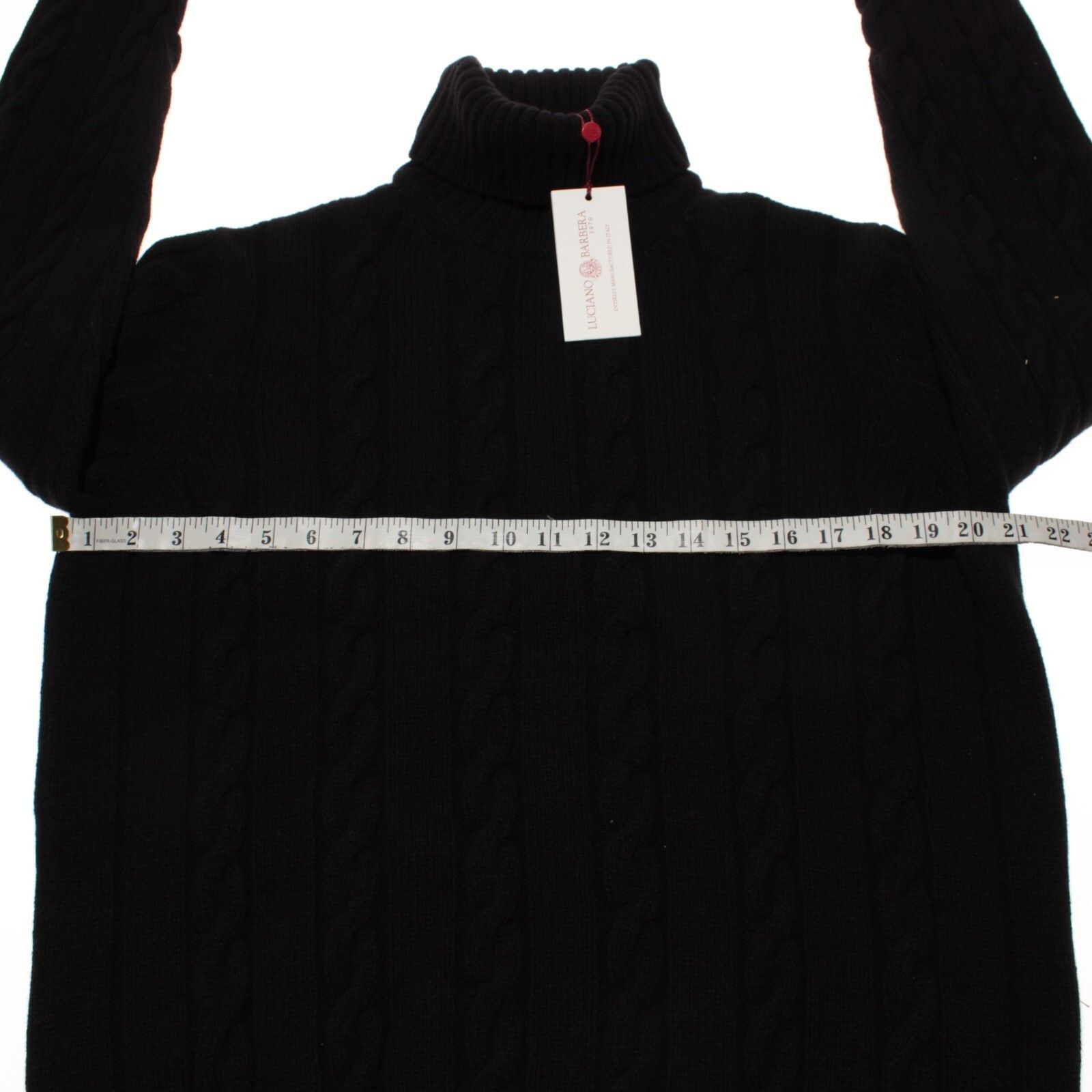 Luciano Barbera Luciano Barbera Sweater Size US M in Black Size US M / EU 48-50 / 2 - 5 Thumbnail