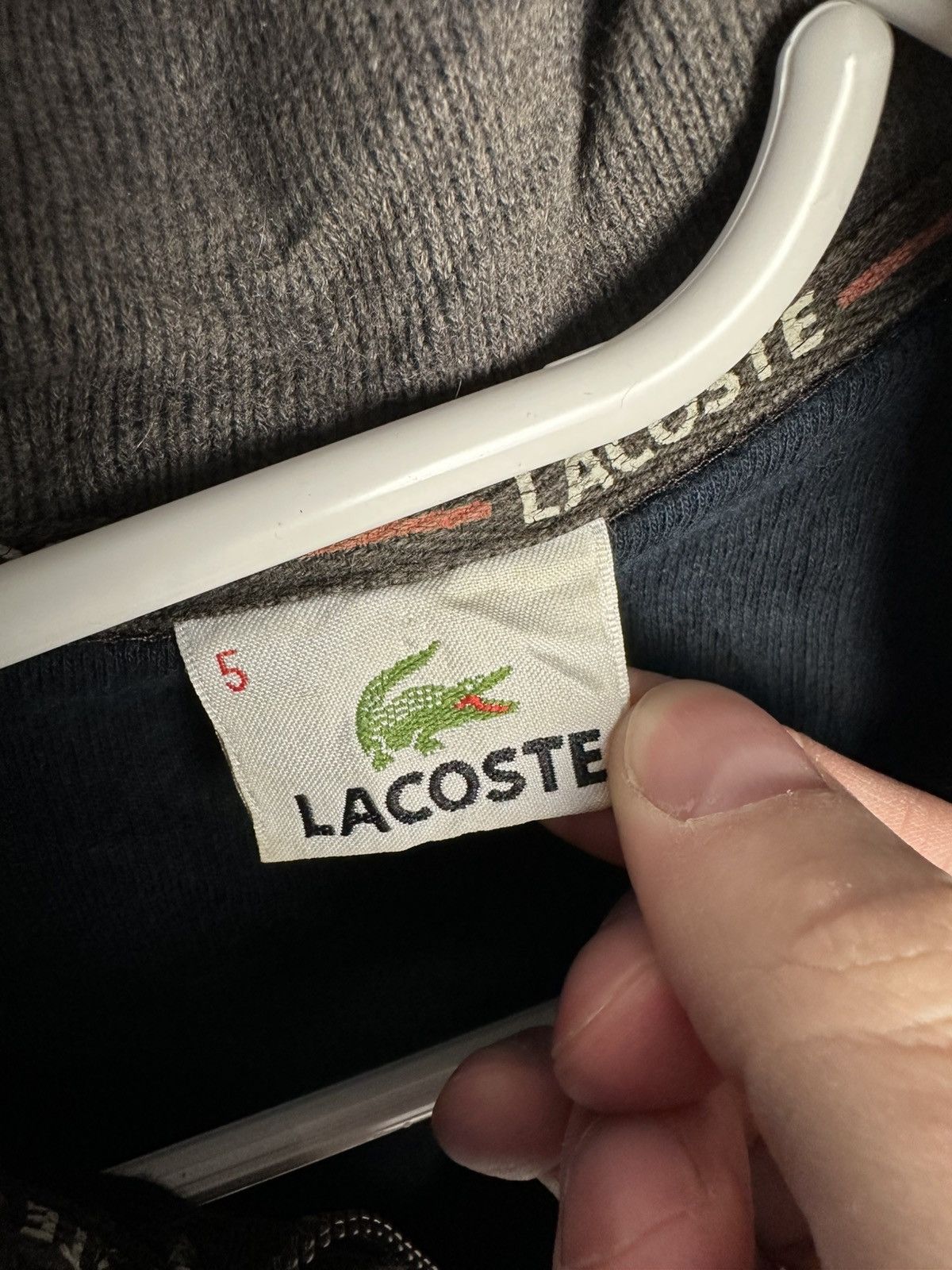 Lacoste Lacoste Vintage Zip Sweater y2k Size US L / EU 52-54 / 3 - 5 Thumbnail