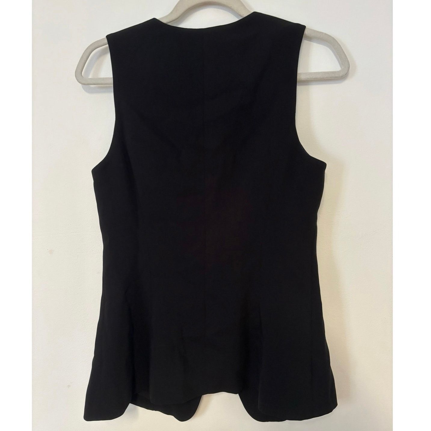 Madewell NWOT Madewell Cutaway Long Vest In Jet Black Size 2 Size XS / US 0-2 / IT 36-38 - 6 Thumbnail