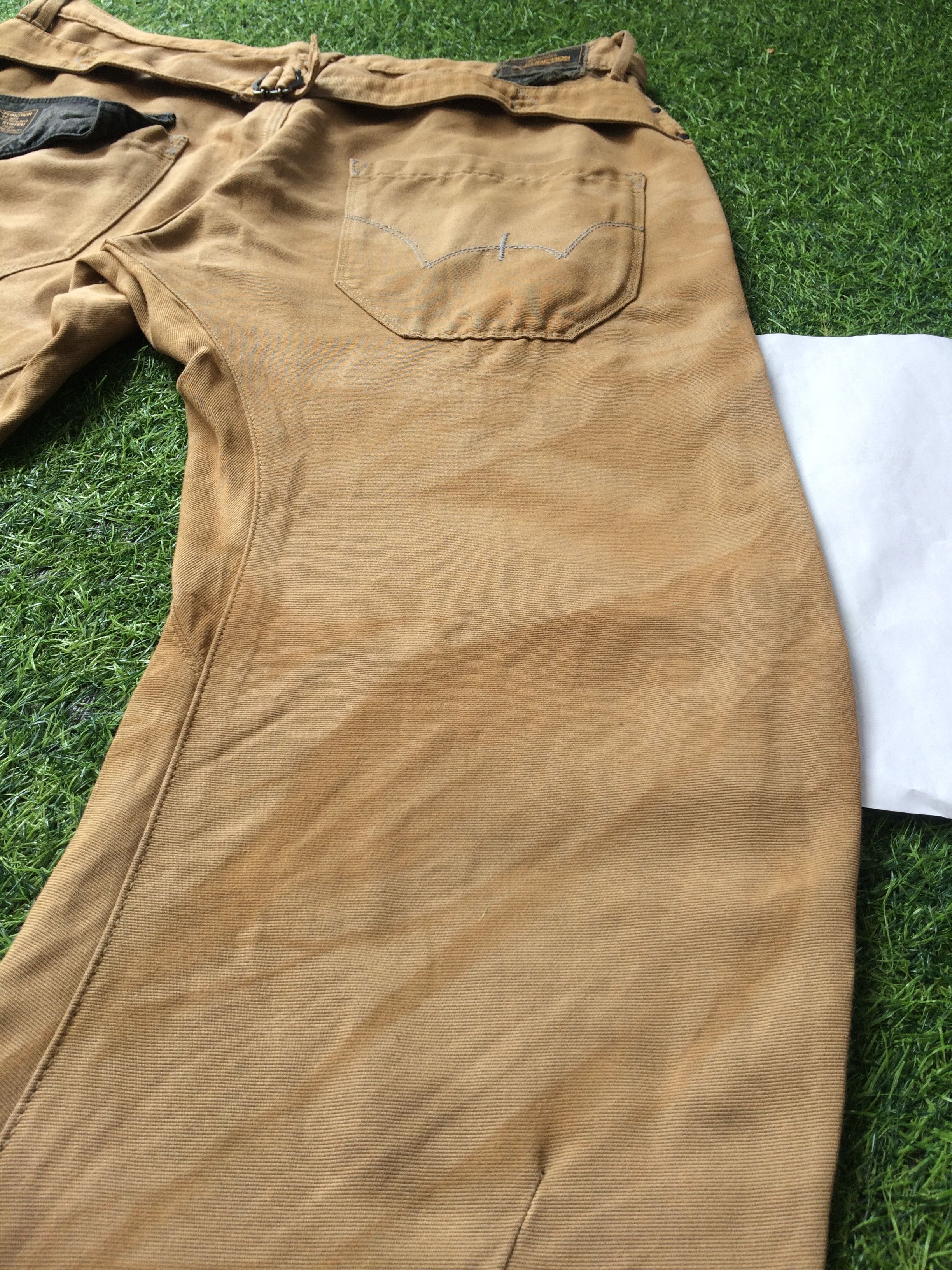 Japanese Brand Distressed Japanese Banana Cut Trousers Pants #D-616 Size US 34 / EU 50 - 7 Thumbnail
