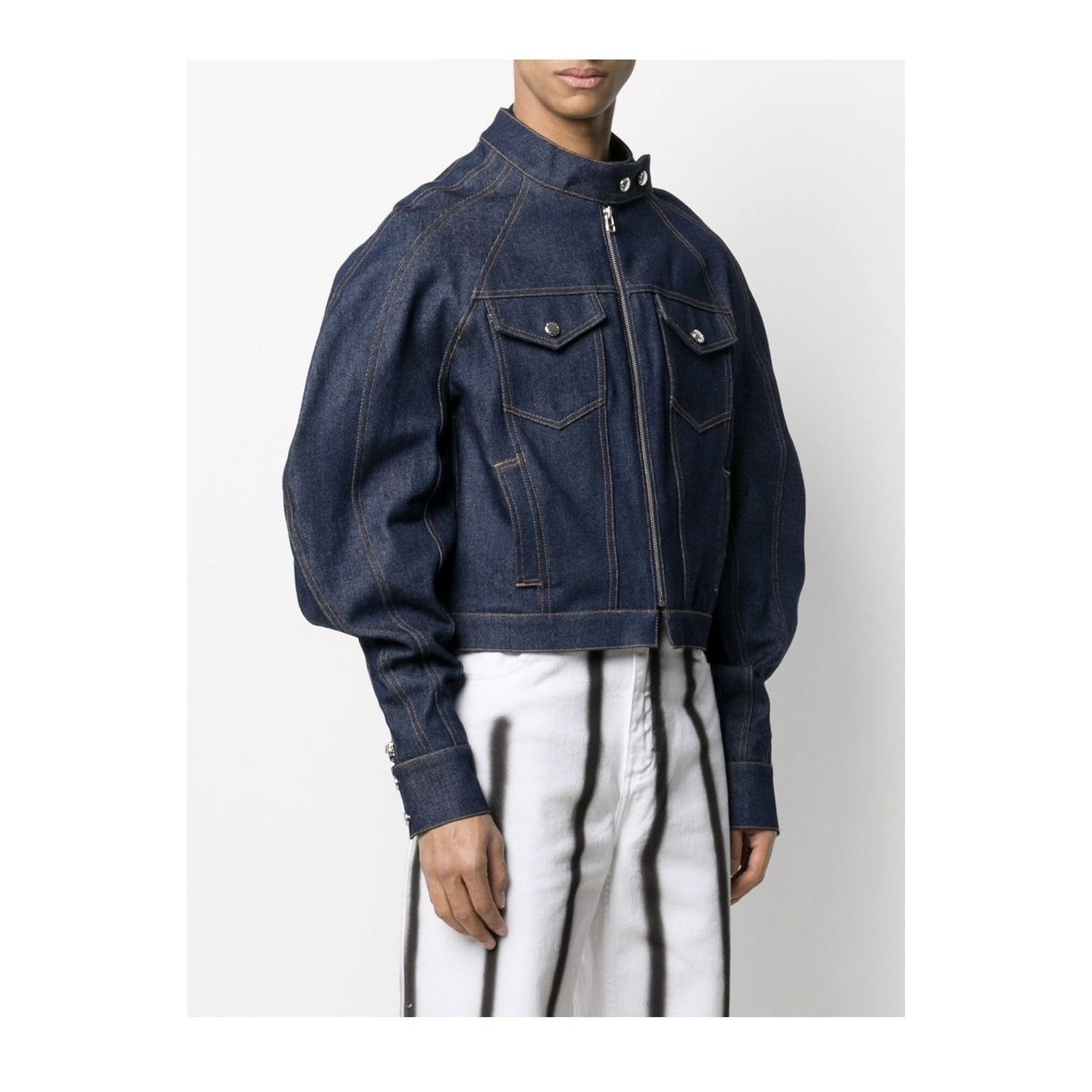 Eckhaus Latta Eckhaus Latta Puff Sleeve Denim Jacket Size US M / EU 48-50 / 2 - 5 Thumbnail