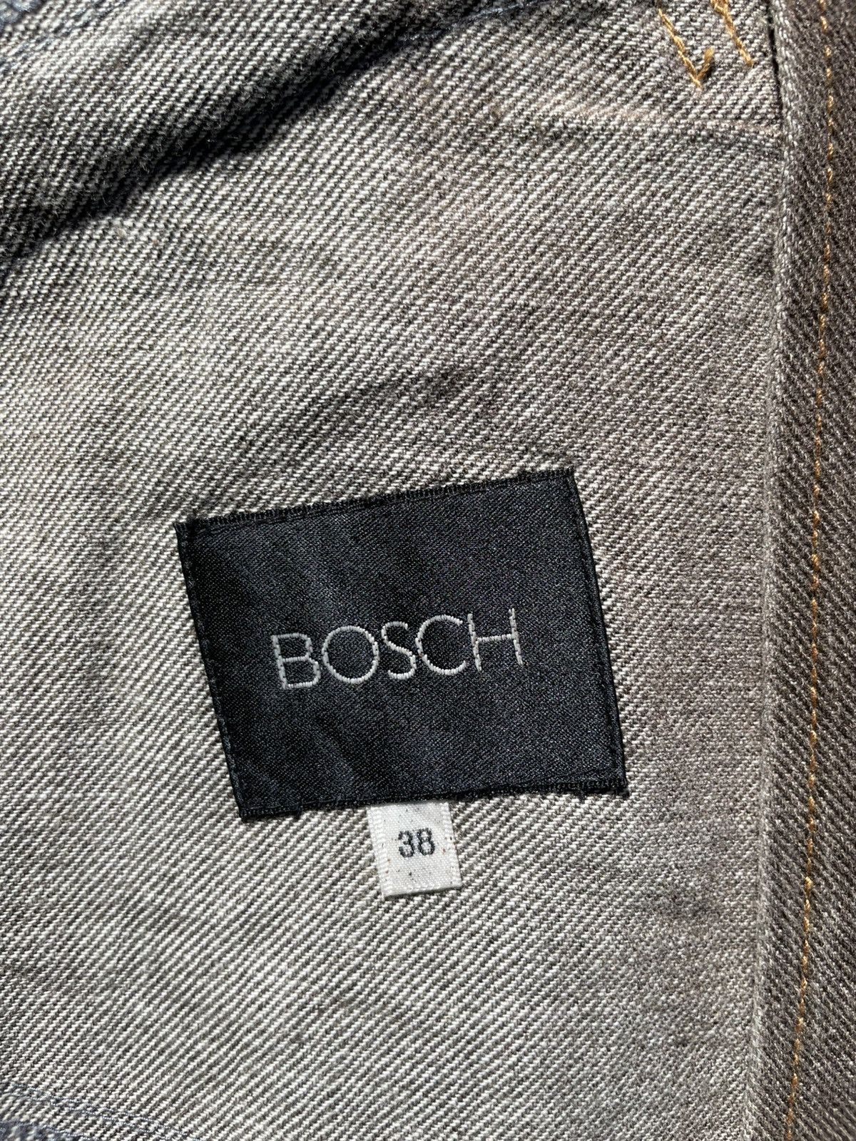 Japanese Brand 🔥Accept Binding Offer🔥 Bosch Denim Jacket Size S / US 4 / IT 40 - 9 Thumbnail