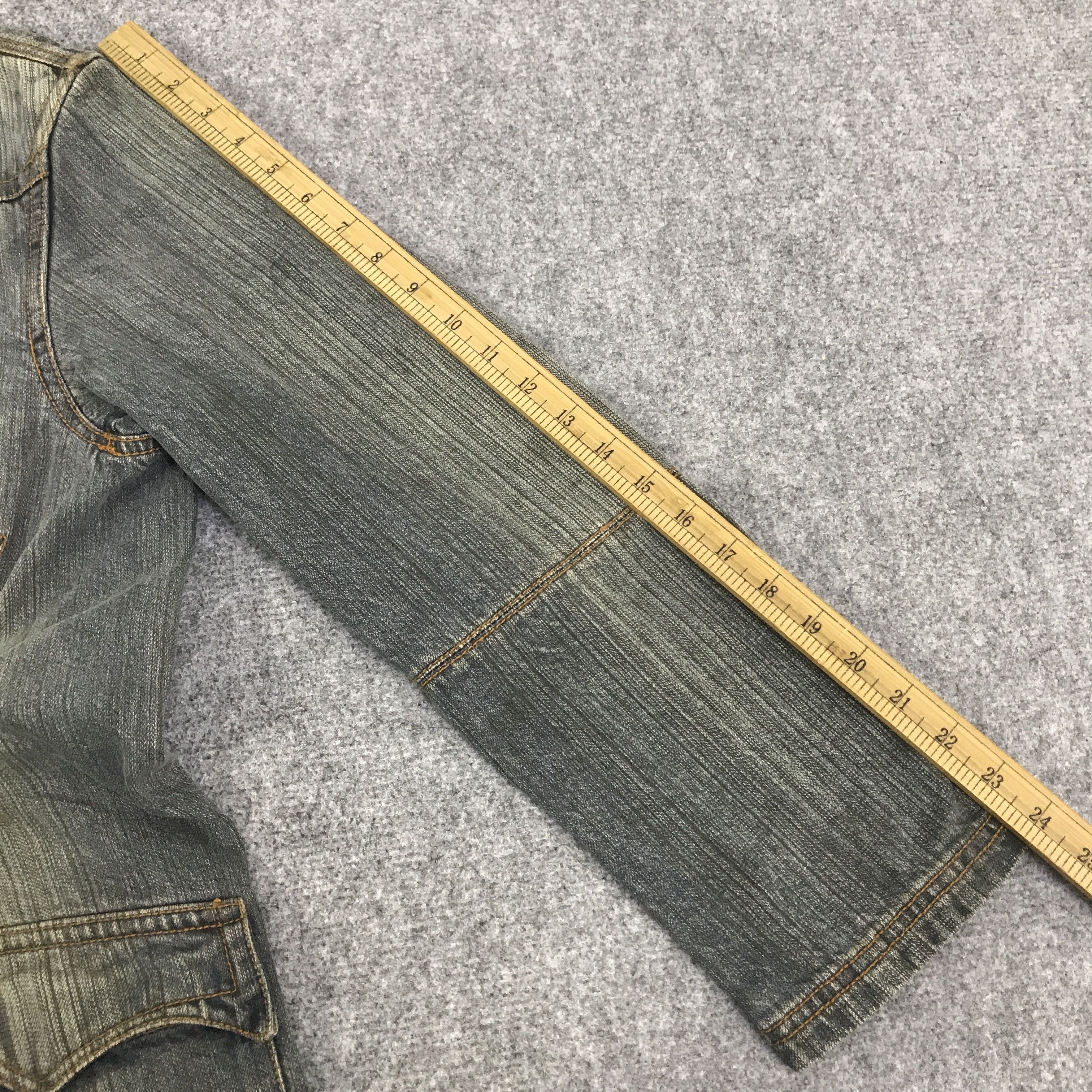 Japanese Brand ikka Japanese style denim Button jacket K128B9 Size US L / EU 52-54 / 3 - 7 Thumbnail