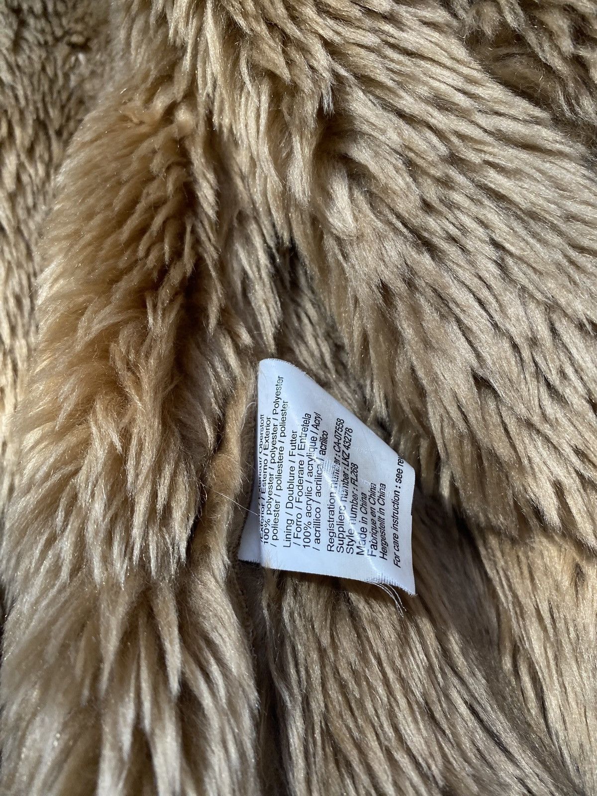 If Six Was Nine × Japanese Brand Vintage Avant Garde Faux Fur Jacket Y2k Rare Size M / US 6-8 / IT 42-44 - 7 Thumbnail