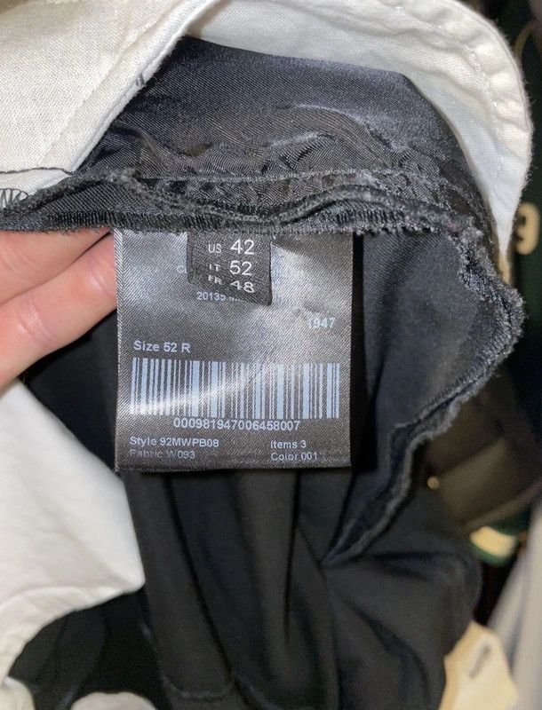 Calvin Klein 205W39NYC Calvin Klein 205W39NYC × Raf Simons Wool Pants (Sz 36) Size US 36 / EU 52 - 4 Thumbnail
