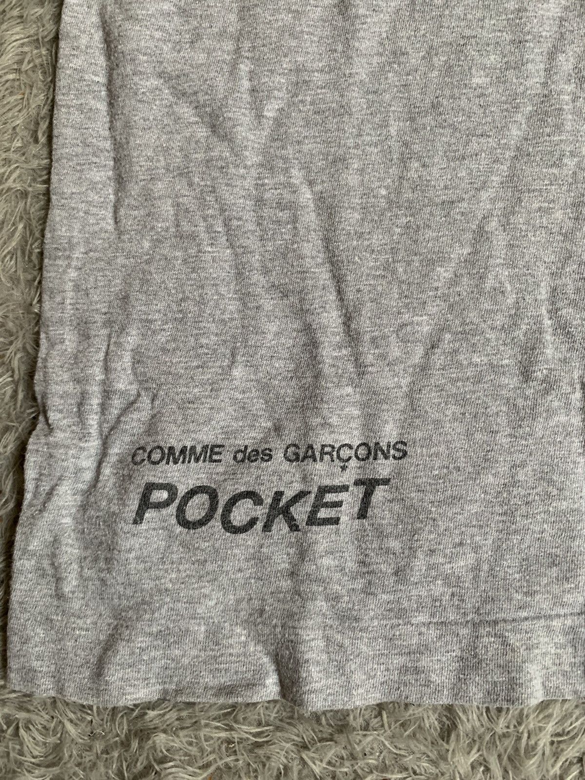 Comme des Garcons × Comme des Garcons Homme × Japanese Brand Vintage Comme Des Garcons Pocket Tee Size US M / EU 48-50 / 2 - 4 Thumbnail