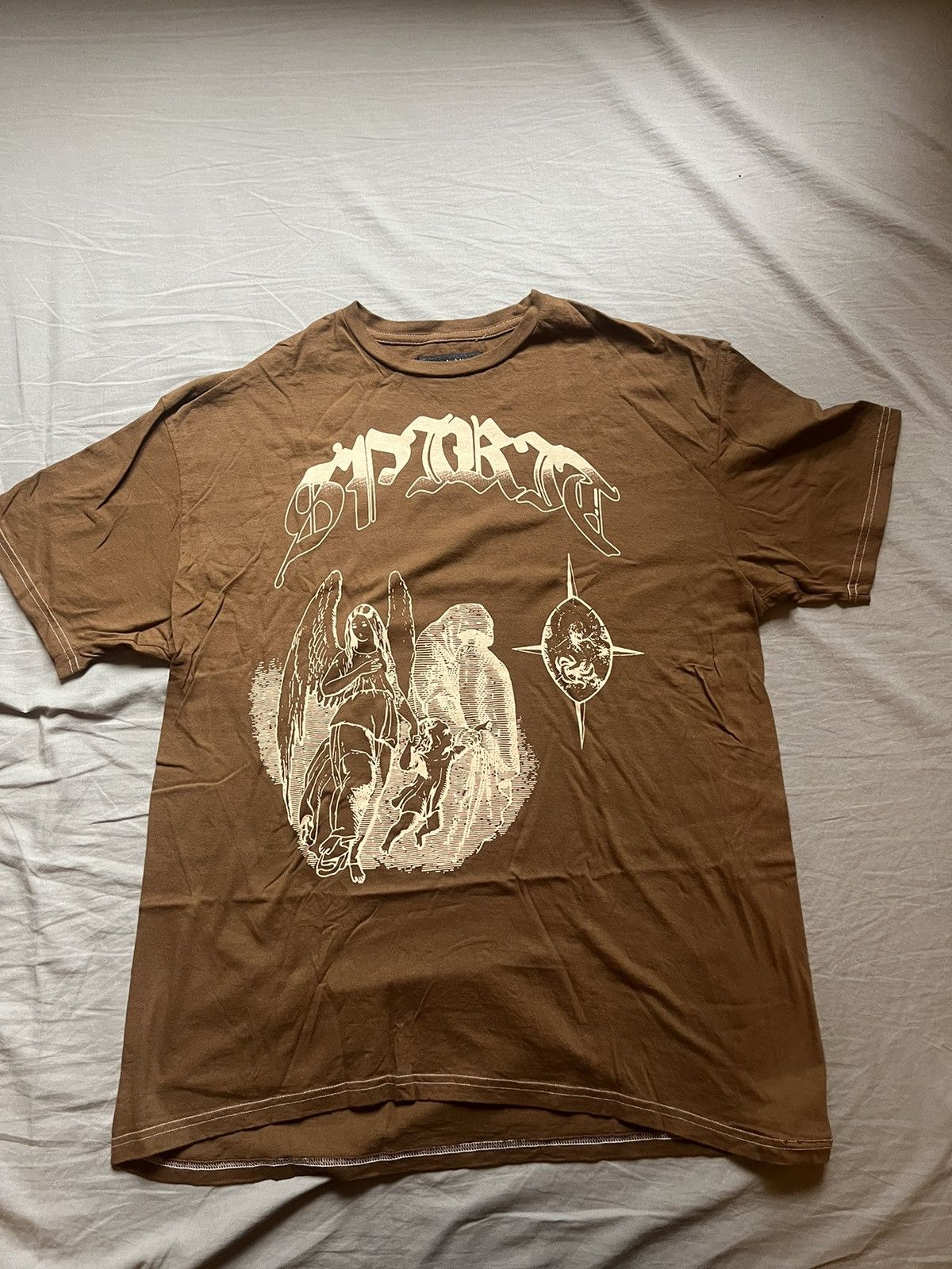 image of Siberia Hills Spiritual Children Tee in Brown, Men's (Size XL)