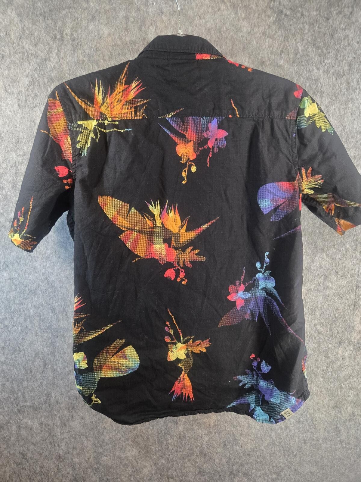 Vans Vans Reality Coral Tropical Hawaiian Floral Button Up Shirt Size US S / EU 44-46 / 1 - 9 Thumbnail