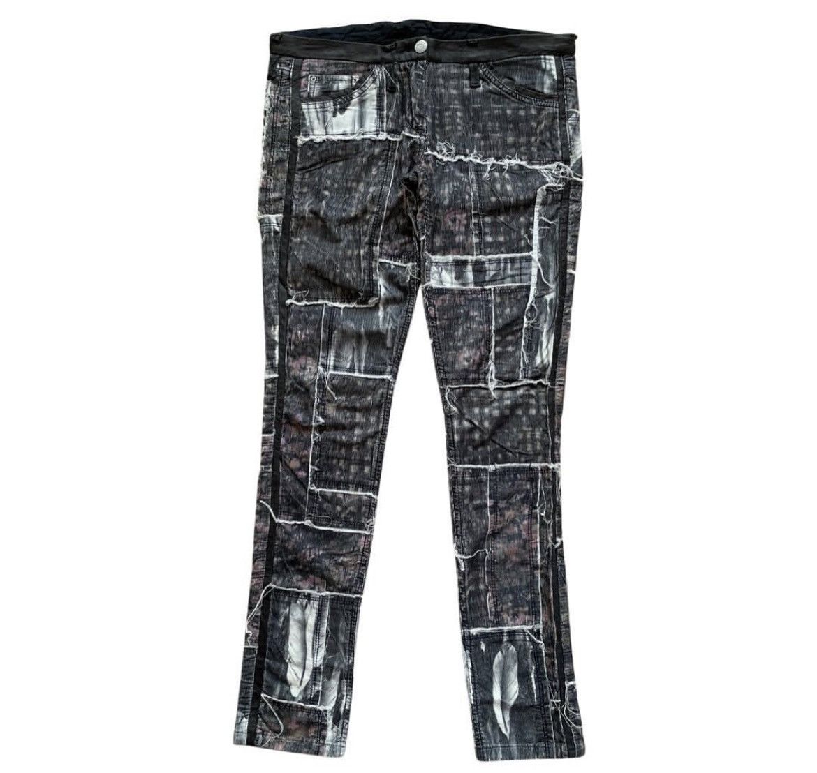 Isabel Marant × Isabel Marant Etoile 2000s Isabel Marant Etoile Feather Patchwork Corduroy Size US 30 / EU 46 - 1 Thumbnail