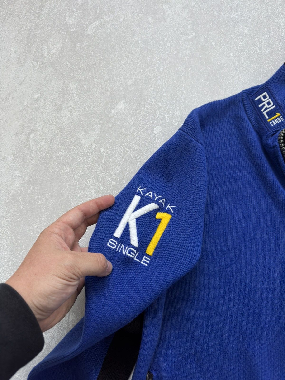 Vintage Polo Ralph Lauren K1 Kayak Rafting Zip Jacket PRL1